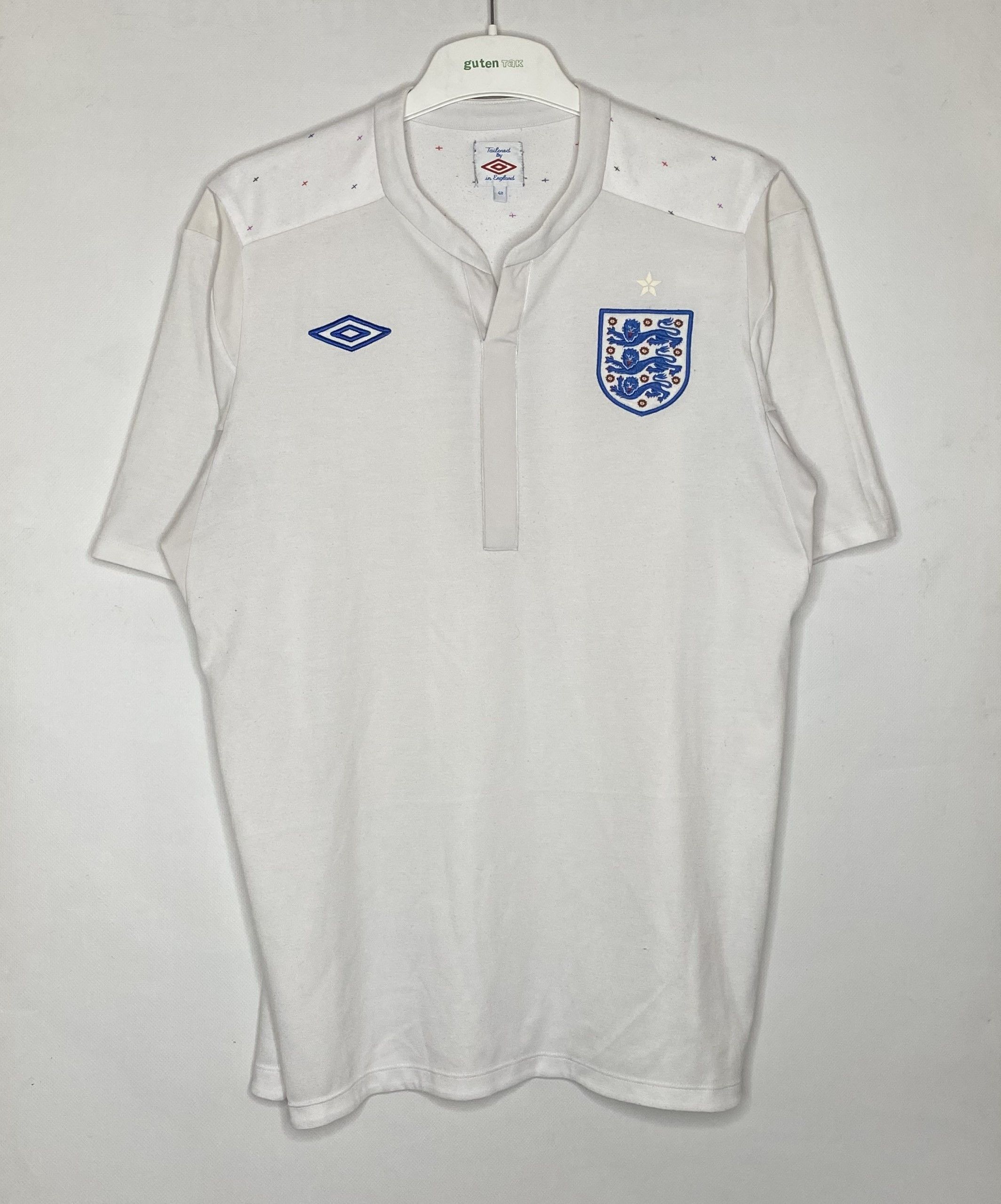 Umbro ENGLAND TEAM 2010 2012 HOMES FOOTBALL SHIRT SOCCER JERSEY Size US L / EU 52-54 / 3 - 1 Thumbnail