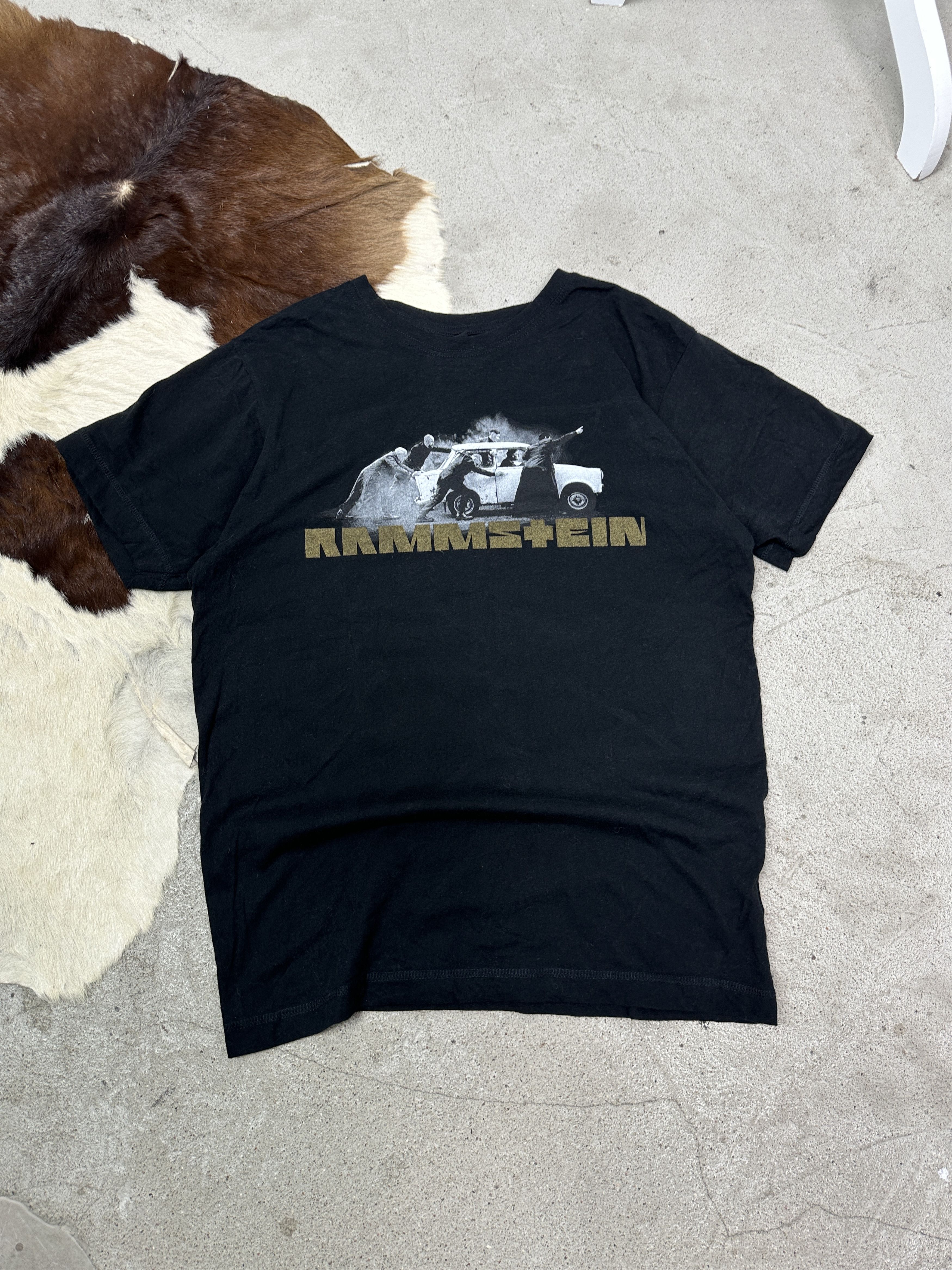 Vintage Vintage Metal Bandtee Rammstein T-shirt Y2K Size US M / EU 48-50 / 2 - 1 Thumbnail