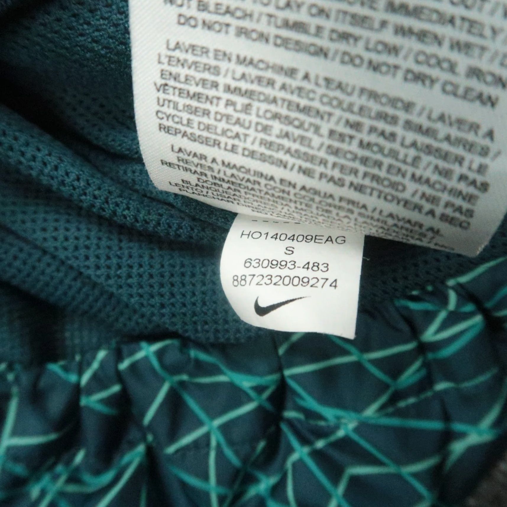 Nike Nike Windrunner Jacket Womens Small Blue Green Hooded Zip Full Pockets Lightweight Windbreaker-Gray? Size S / US 4 / IT 40 - 6 Thumbnail
