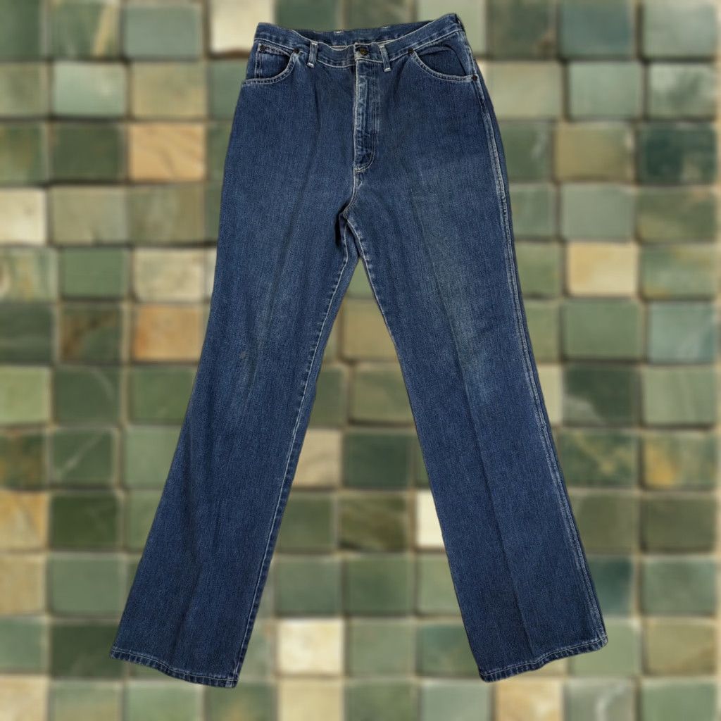 VINTAGE Wrangler Jeans Blue Denim Mens Men's 32x34 V2M