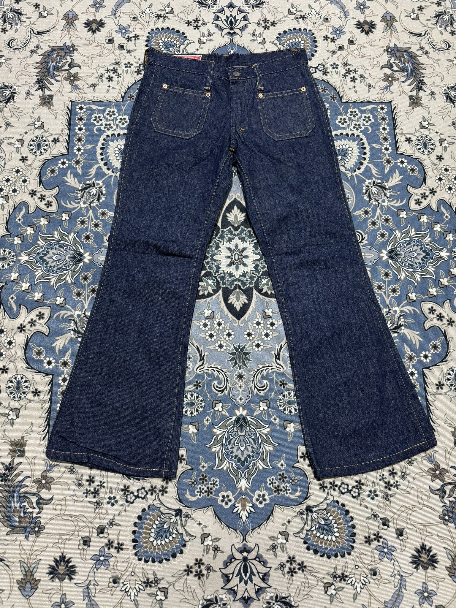 Beauty Beast × Japanese Brand Vintage Flared Betty Smith Bush Pants Jeans Kapital Size 30" / US 8 / IT 44 - 1 Thumbnail
