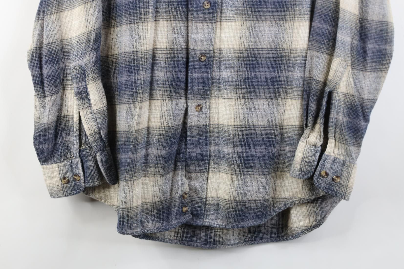 Vintage Vintage 90s Streetwear Flannel Collared Button Shirt Plaid Size US M / EU 48-50 / 2 - 3 Thumbnail