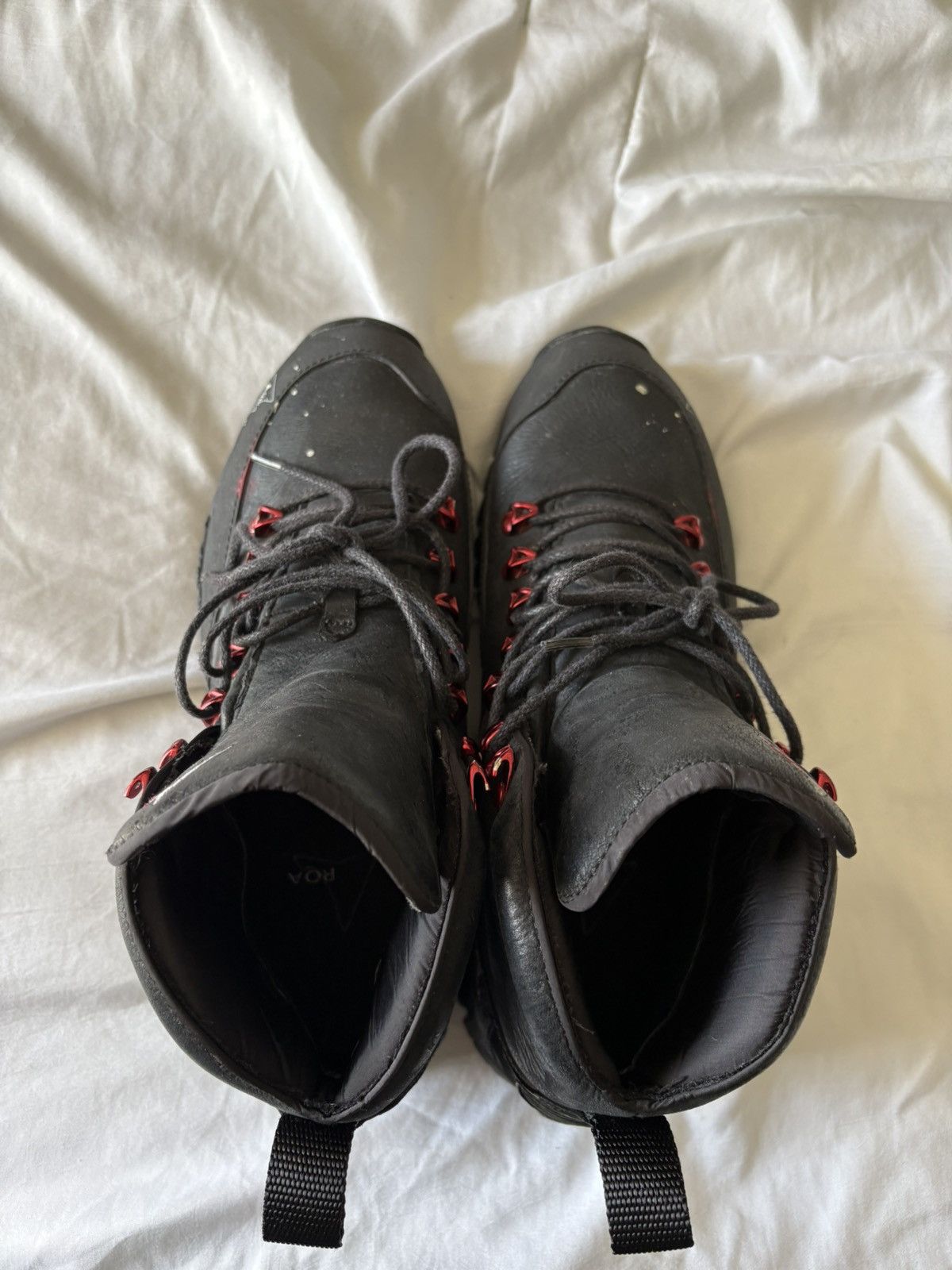 ROA Andreas red paint splatter Size US 8.5 / EU 41-42 - 5 Thumbnail