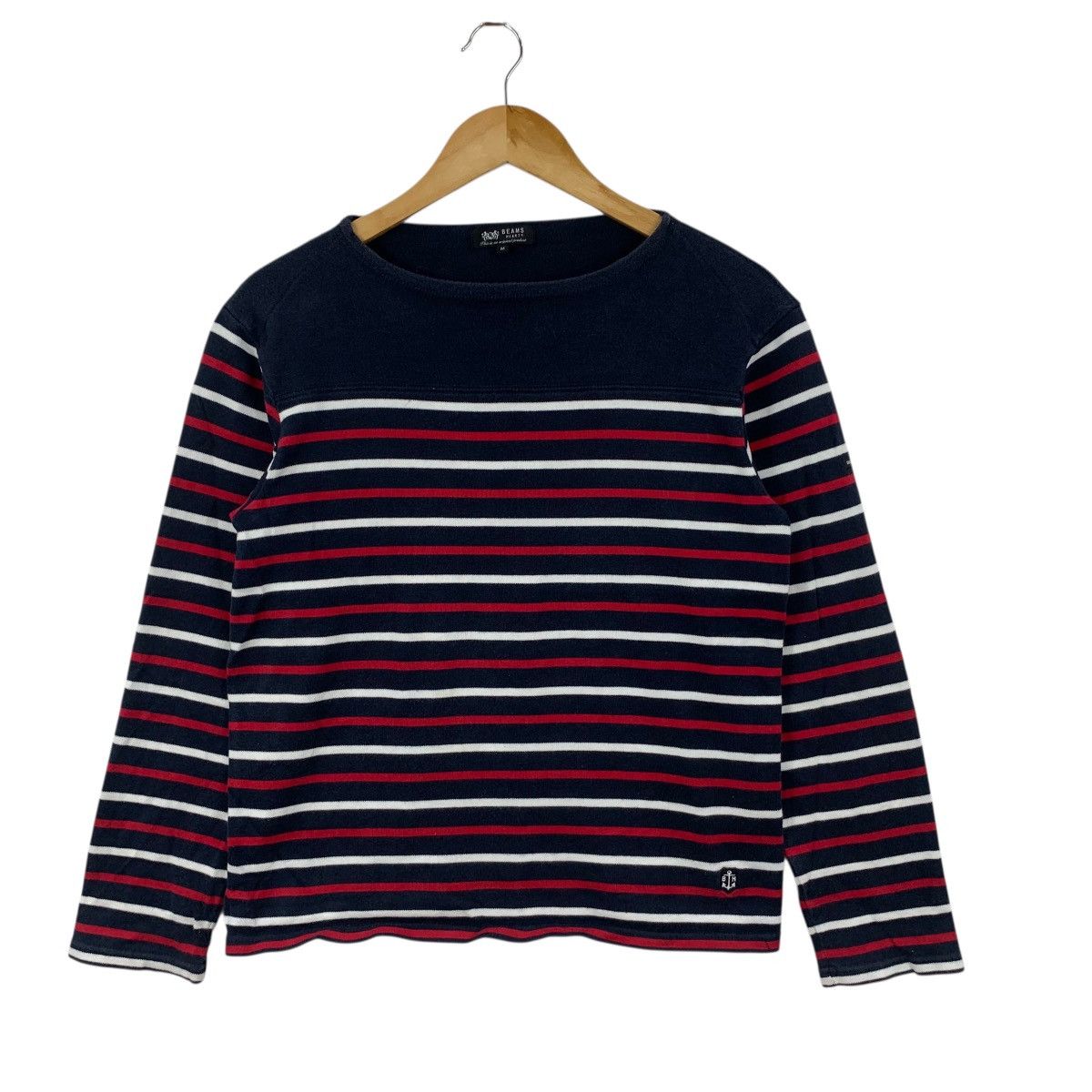 Beams Plus BEAMS PLUS HEART Collection Striped Tee Shirt Top Long Size M / US 6-8 / IT 42-44 - 4 Thumbnail