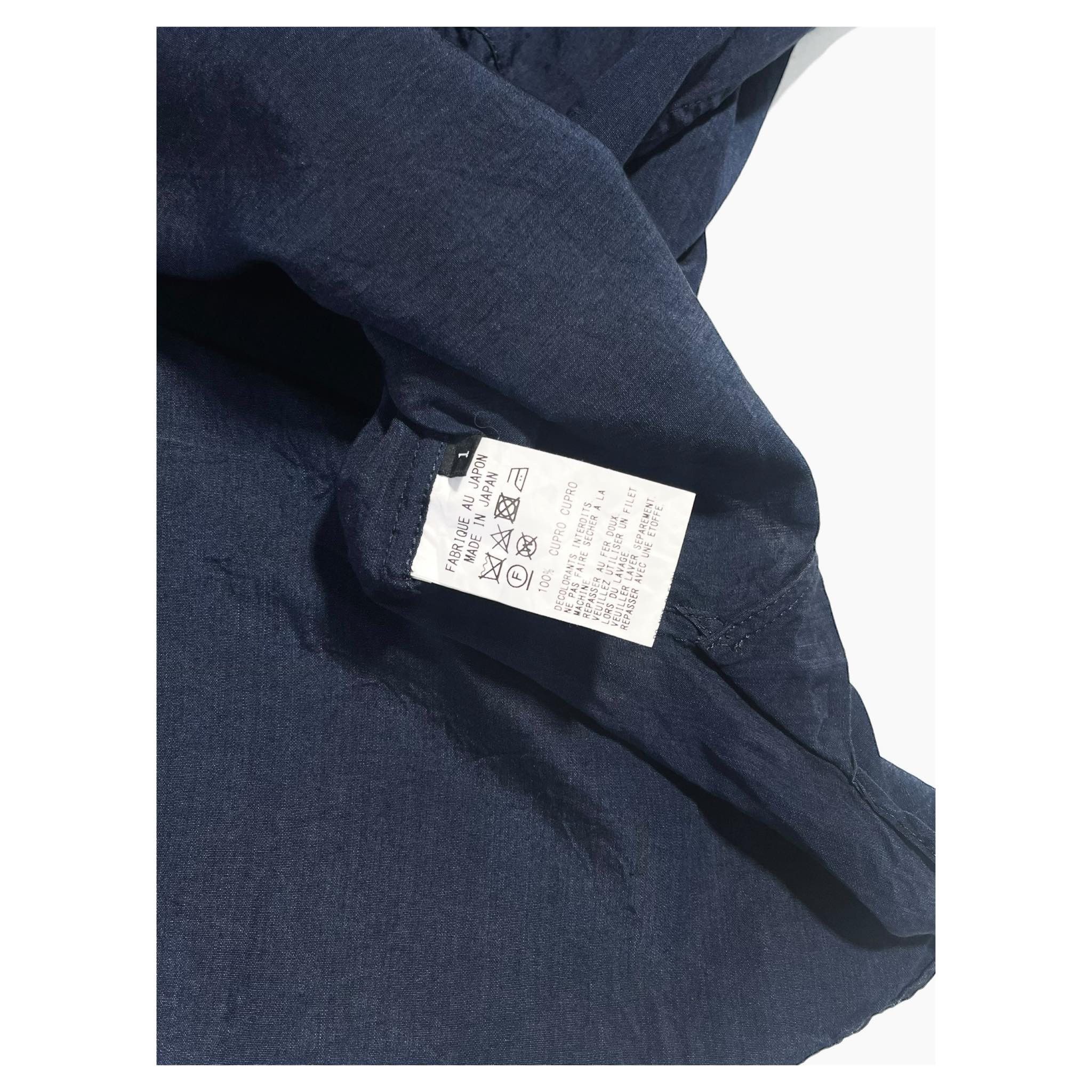 Yohji Yamamoto Y's Yohji Yamamoto Cupro Shirt Size US M / EU 48-50 / 2 - 9 Thumbnail