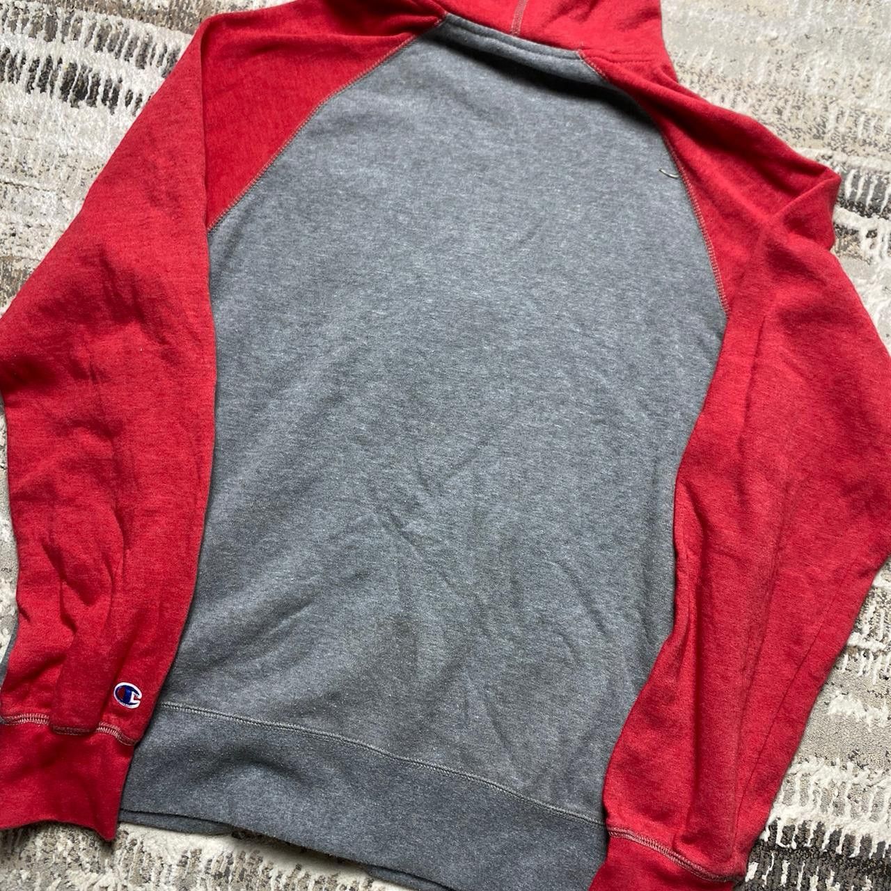 Vintage 00s Champion San Diego State Hoodie Grey/Red XL Size US XL / EU 56 / 4 - 5 Thumbnail