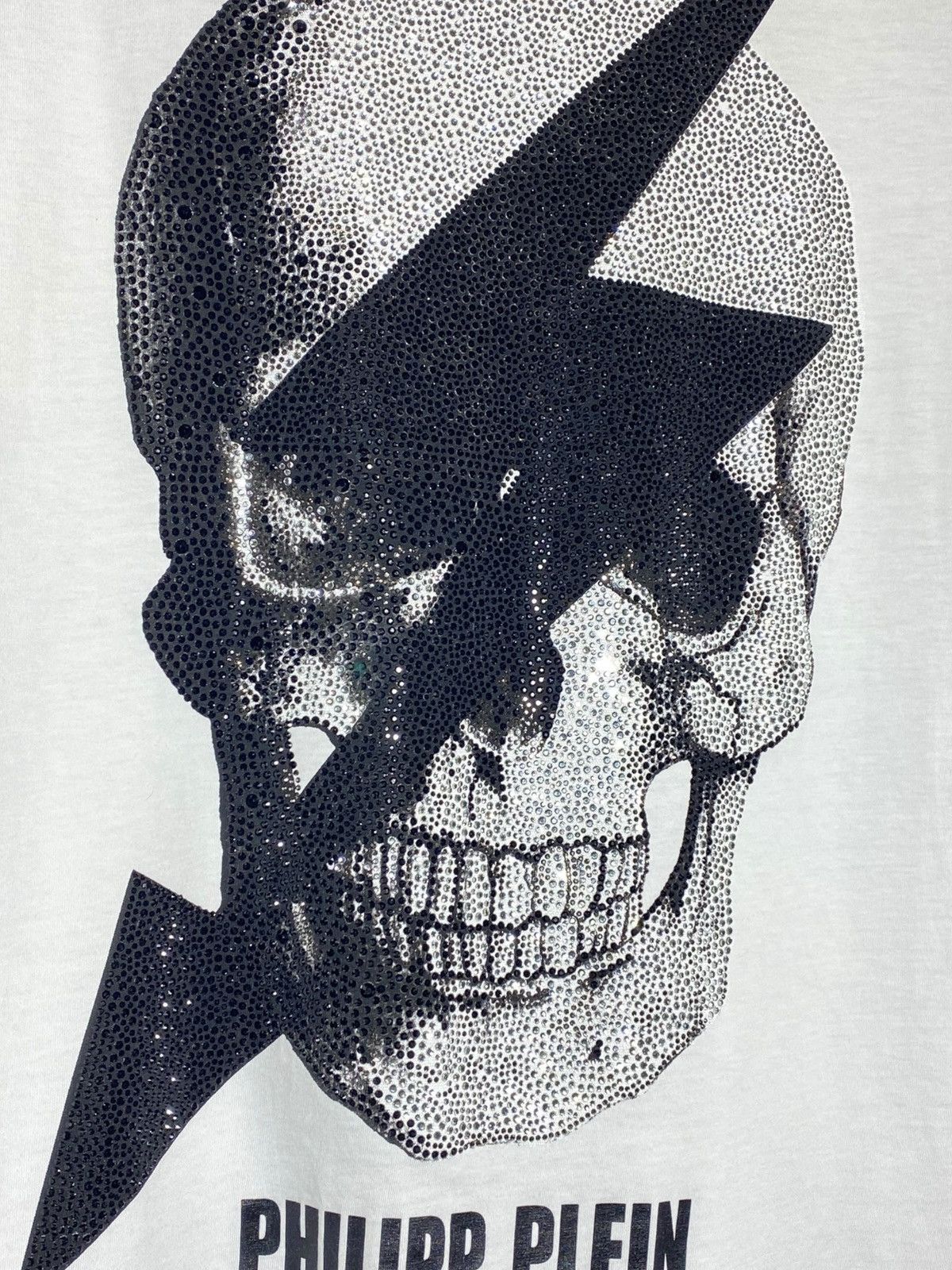 Philipp Plein 🔥 PHILIPP PLEIN SKULL BLING TEE BIKER ROCK STAR ENERGY Size US M / EU 48-50 / 2 - 3 Thumbnail