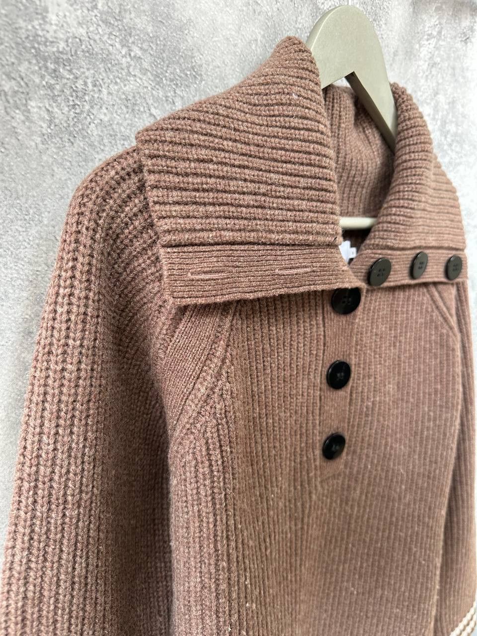 Other NotShy Cashmere Ribbed Knit Wool Sweater Striped Button Size S / US 4 / IT 40 - 4 Thumbnail