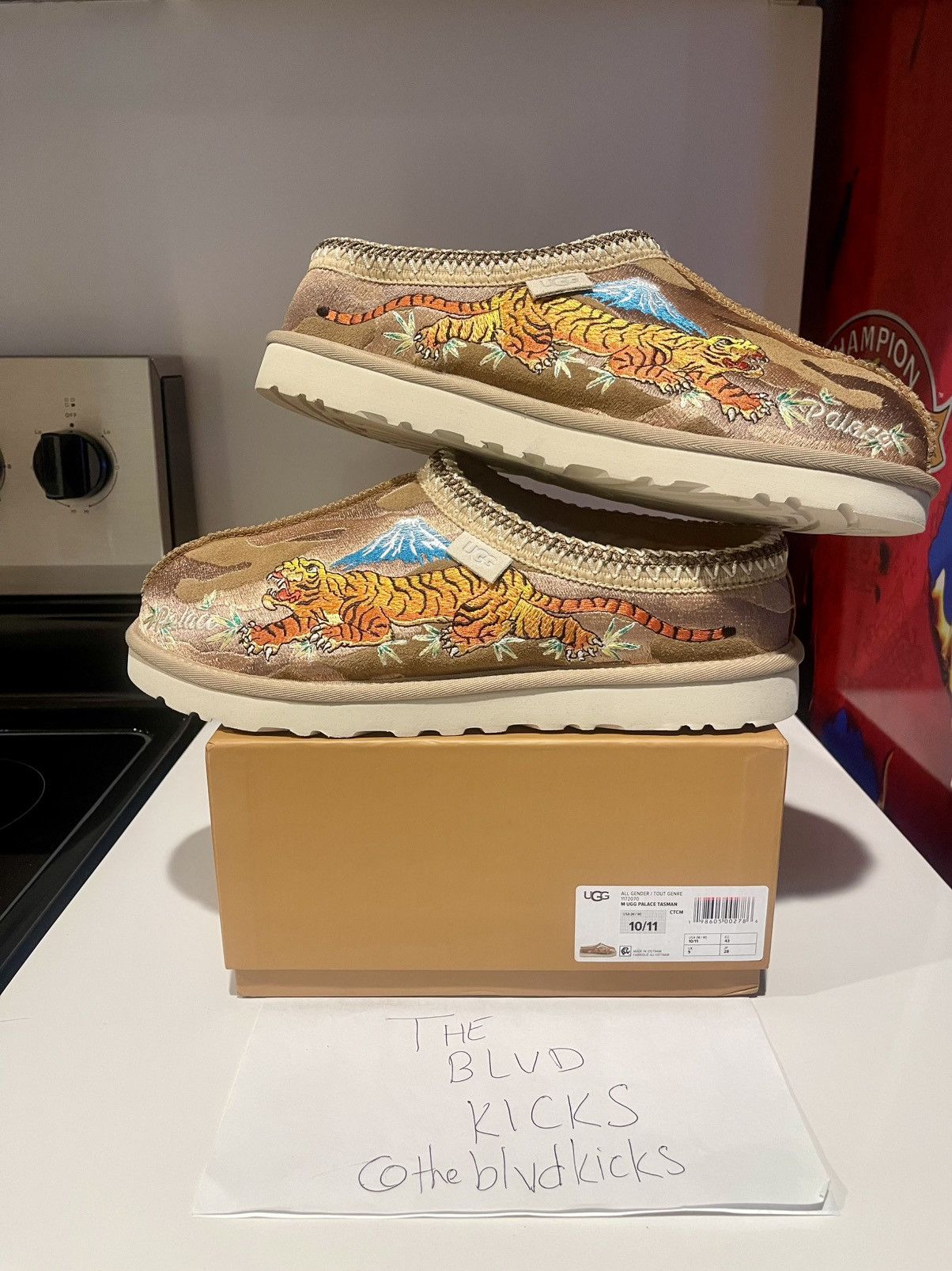 Palace × Ugg Palace x UGG Tasman Slipper Chestnut Camo Size US 10 / EU 43 - 3 Thumbnail