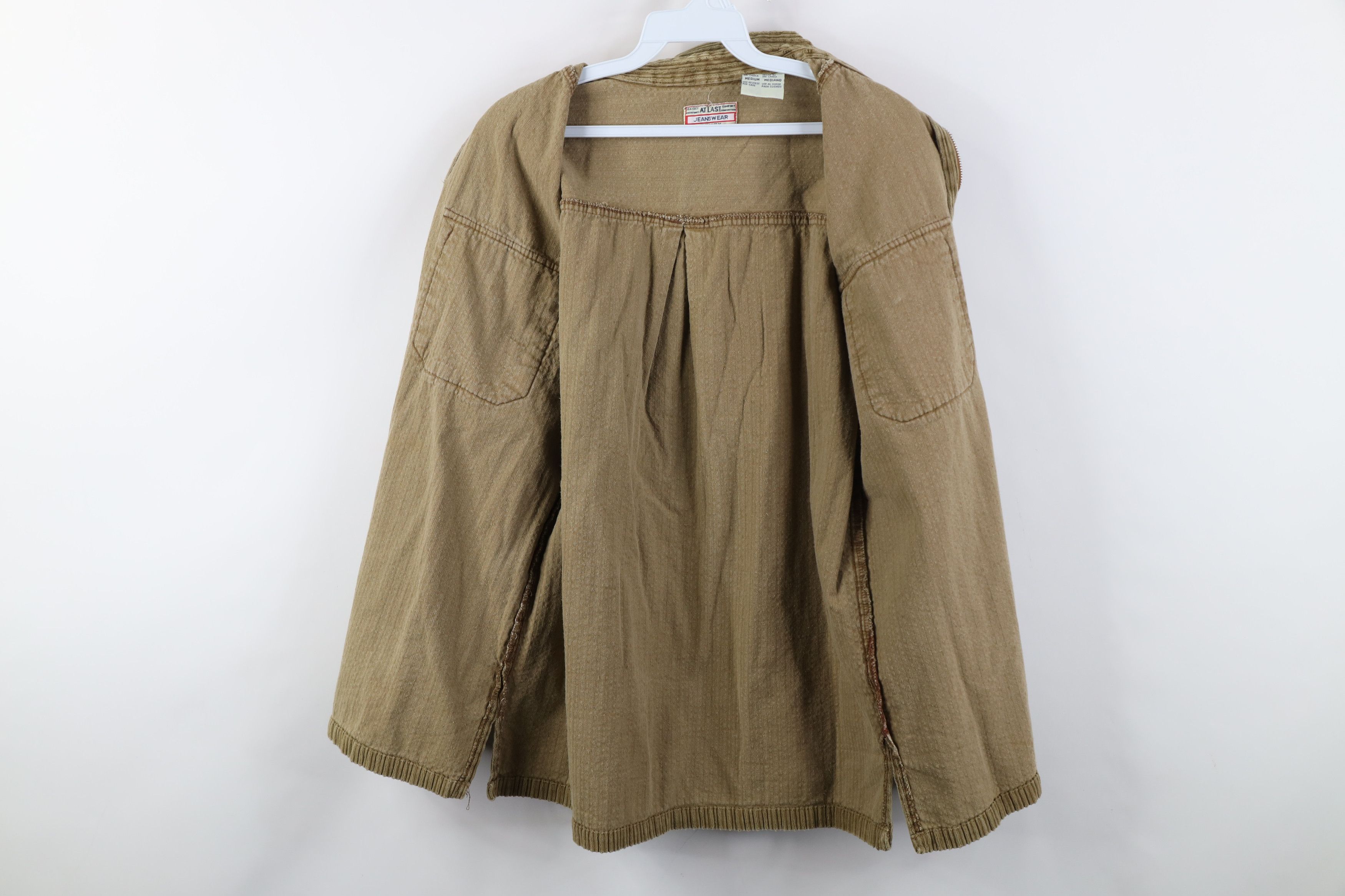 Vintage Vintage 90s Y2K Streetwear Babydoll Corduroy Shirt Jacket Size M / US 6-8 / IT 42-44 - 9 Thumbnail