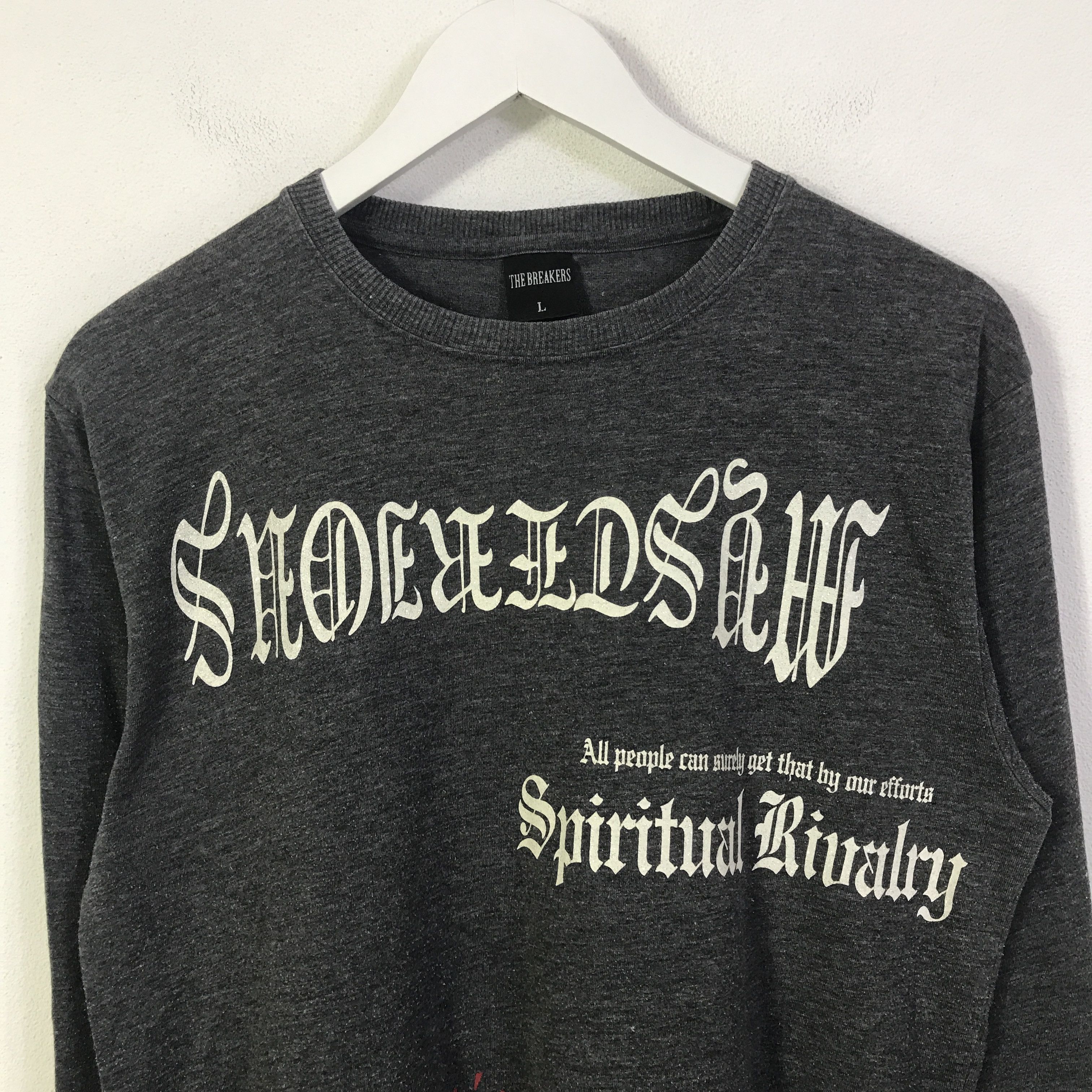 Japanese Brand Japan the destiny punk Japan Long Sleeve t-shirts K93B17 Size US L / EU 52-54 / 3 - 2 Thumbnail