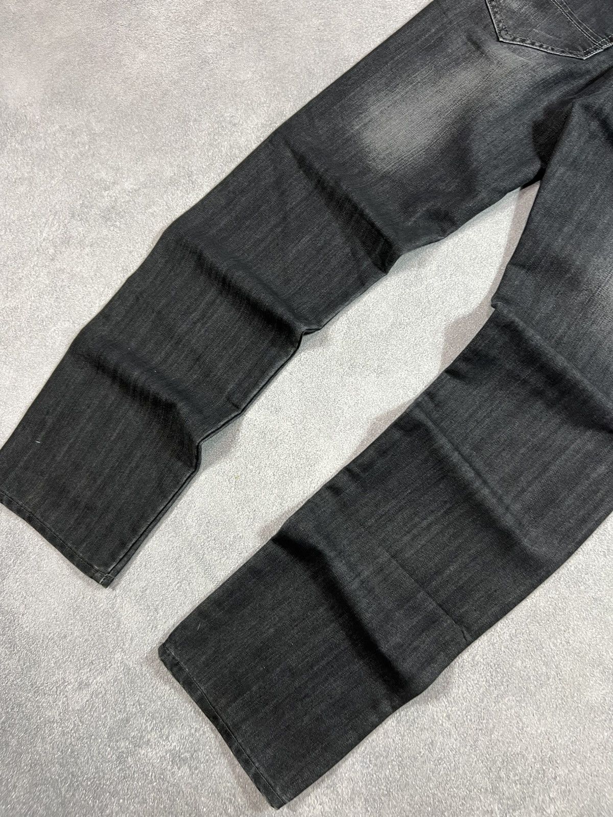 Hysteric Glamour 🖤VTG RICK OWENS HYSTERIC GLAMOUR STYLE DISTRESSED Y2K JEANS Size US 30 / EU 46 - 6 Thumbnail
