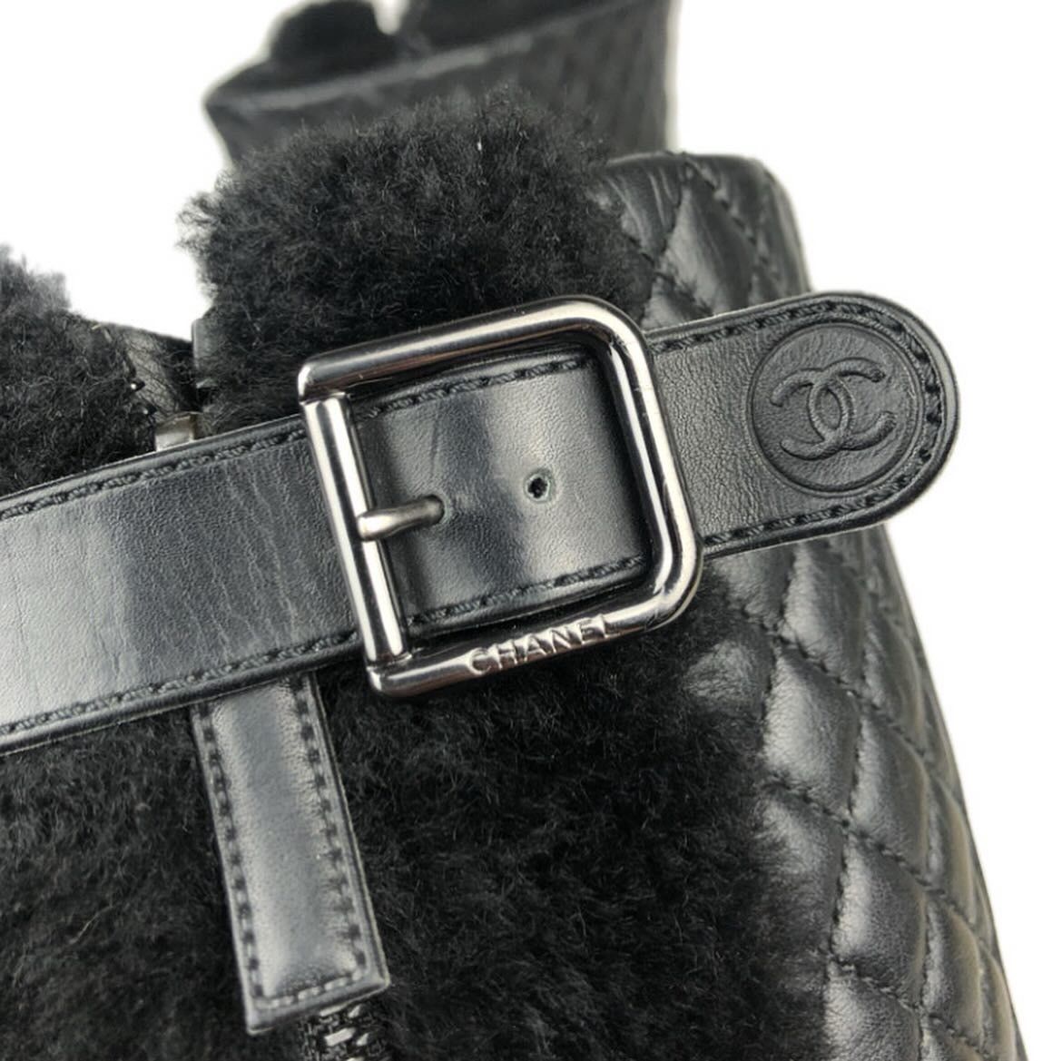 Chanel Chanel Karl Lagerfeld moto boots Size US 9 / IT 39 - 7 Thumbnail