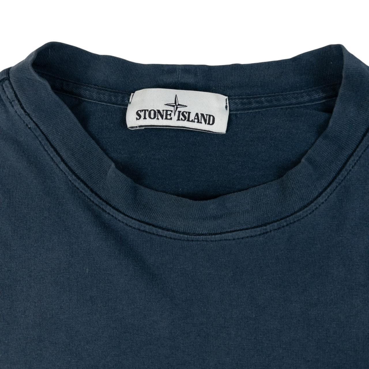 Stone Island Vintage Stone Island Long Sleeve T Shirt Size XL Size US XL / EU 56 / 4 - 3 Thumbnail
