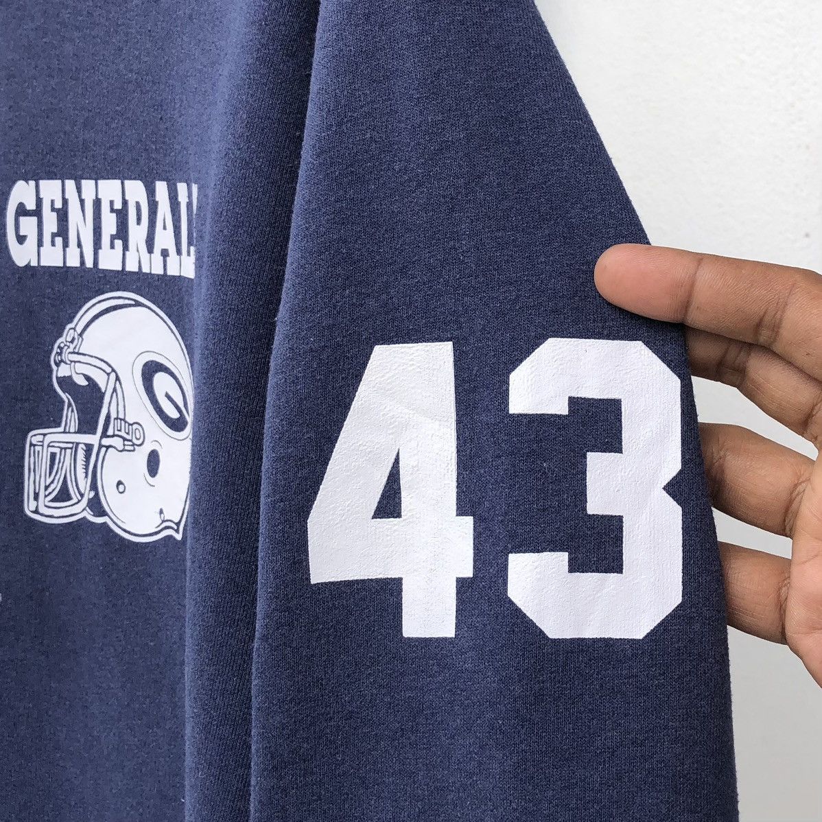 Vintage Vintage Hoodie Pull Over General Big Logo Sweatshirt Size US M / EU 48-50 / 2 - 5 Thumbnail