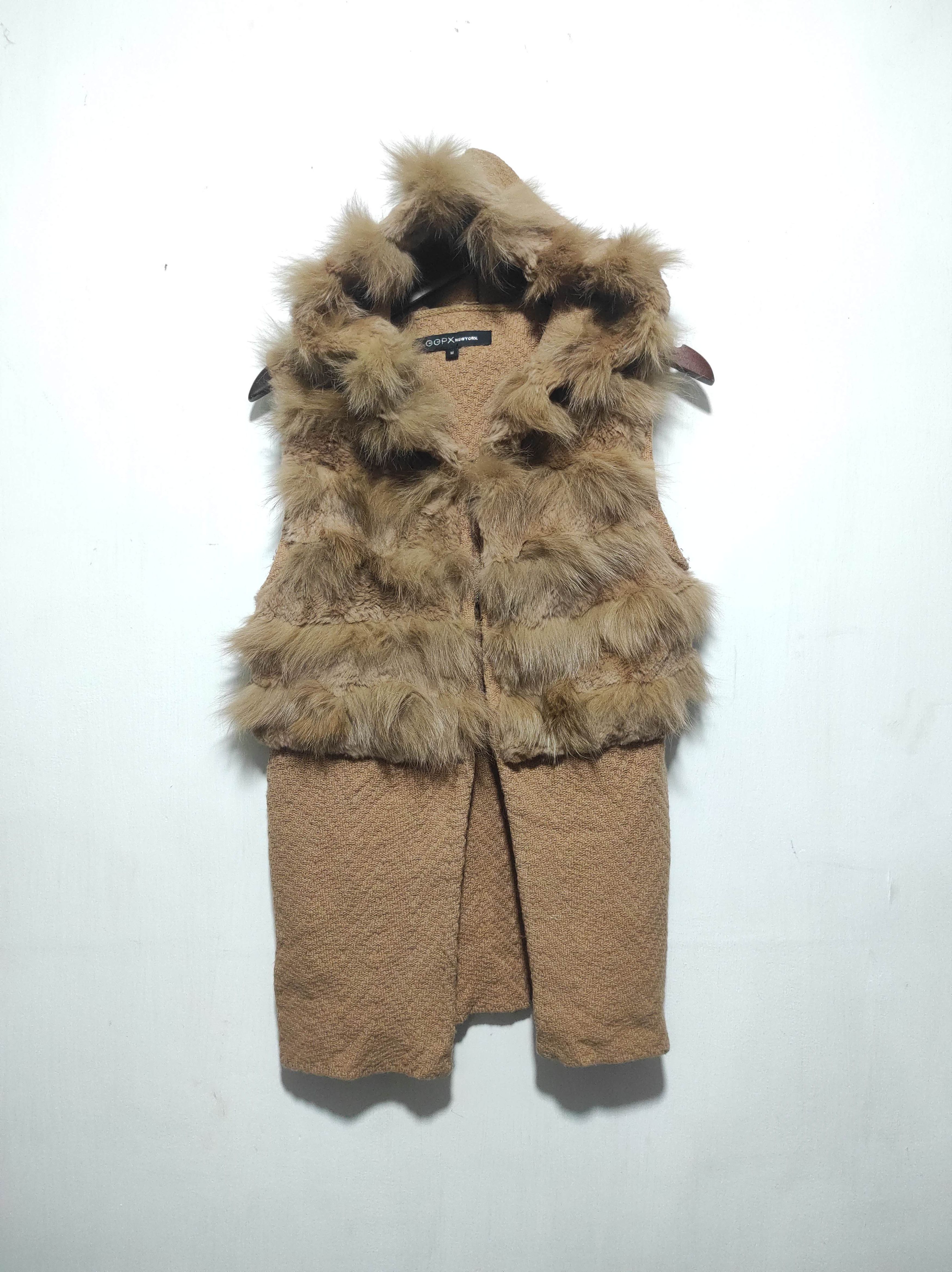 14th Addiction GGPX new York Knit Fur Hoodie IfSixWasNine LGB style Size M / US 6-8 / IT 42-44 - 2 Thumbnail