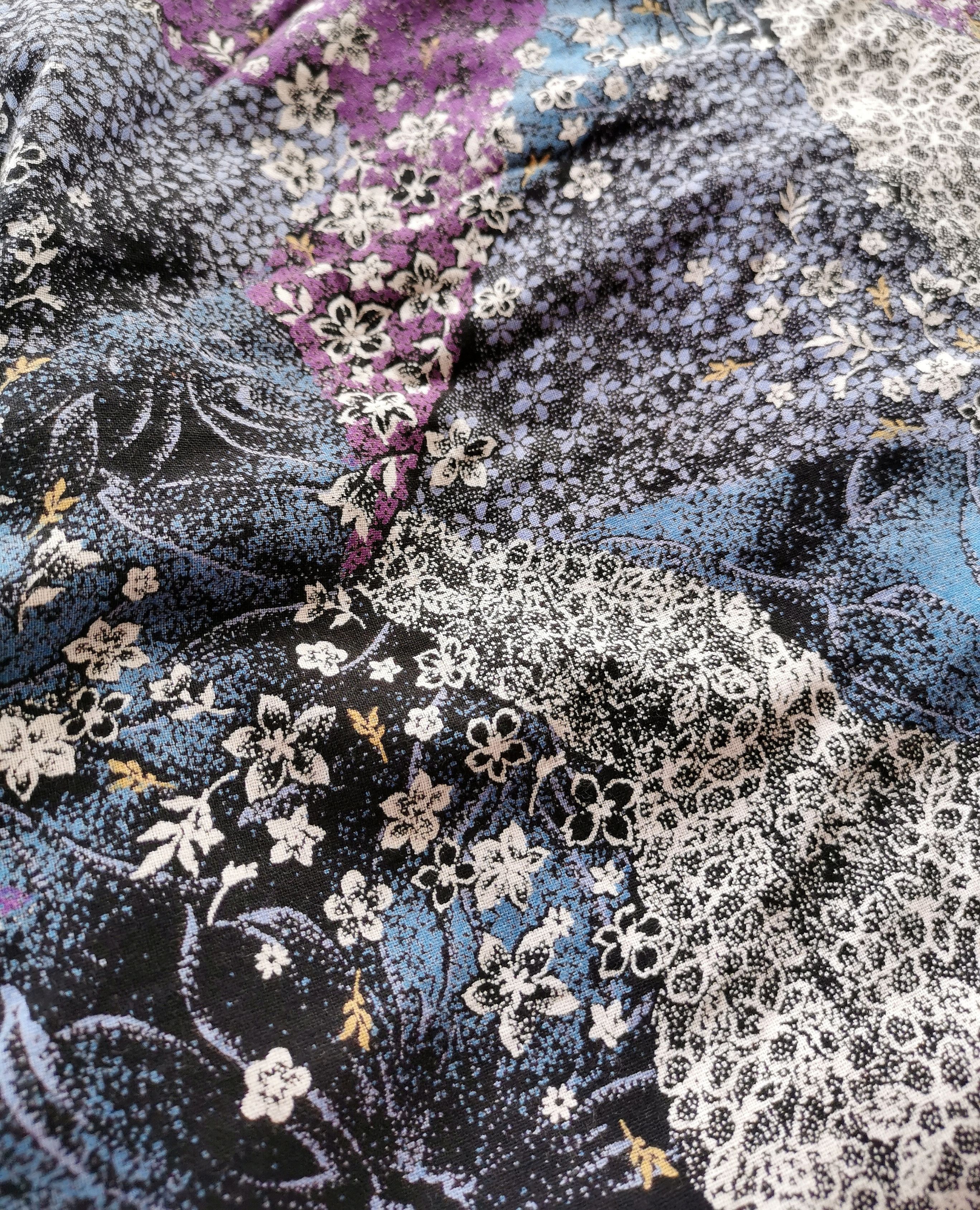 Japanese Brand Hysabun Japan Flower Art Double Pocket Sweater Size US M / EU 48-50 / 2 - 7 Thumbnail