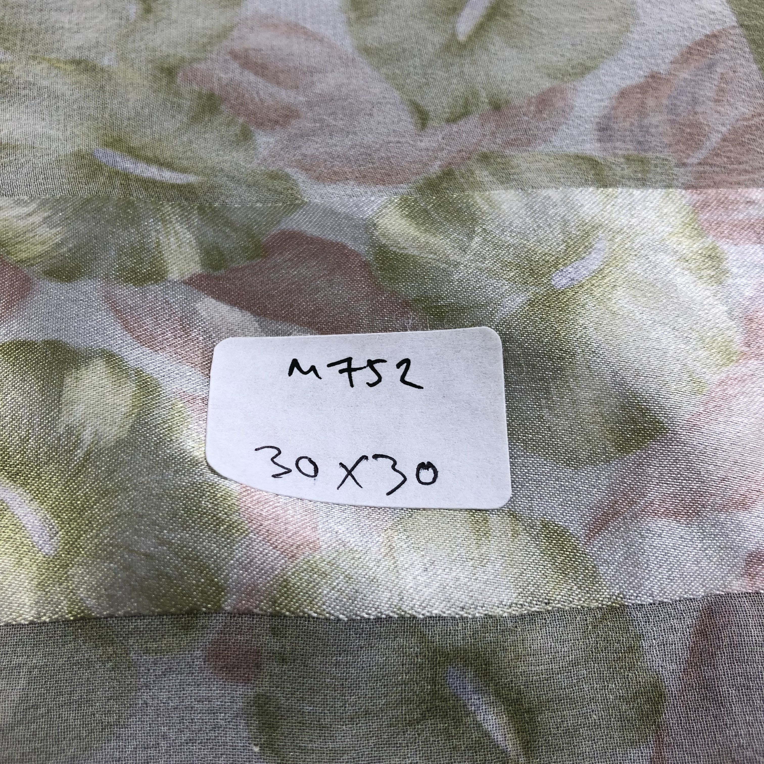 Japanese Brand Jun Ashida Slit Thread Silk Scarf M752 Size ONE SIZE - 9 Thumbnail