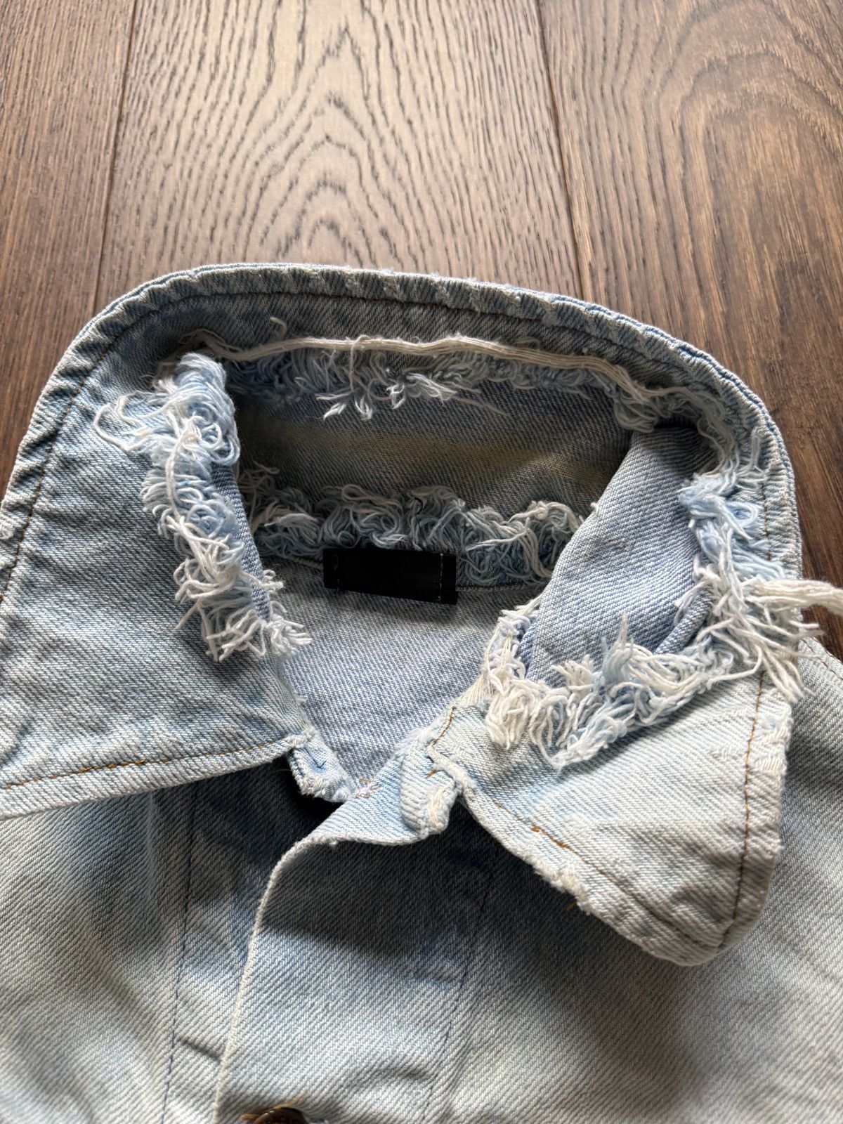 Vintage Vintage Roebucks Faded Western Wear Denim Jacket Size US L / EU 52-54 / 3 - 7 Thumbnail