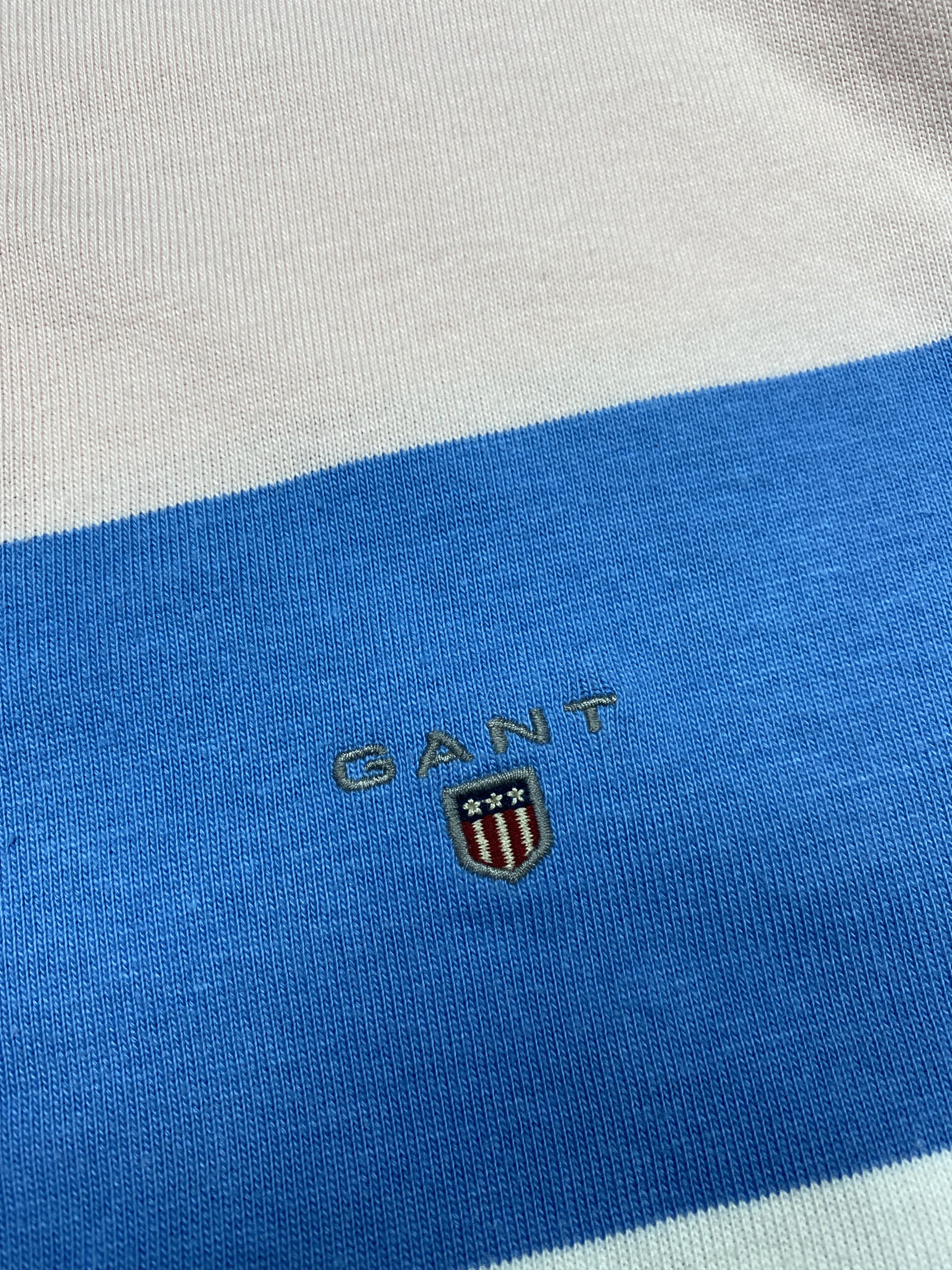Gant × Vintage Gant Vintage Mens Rugby Long Sleeve Polo Shirt Size US XXL / EU 58 / 5 - 3 Thumbnail
