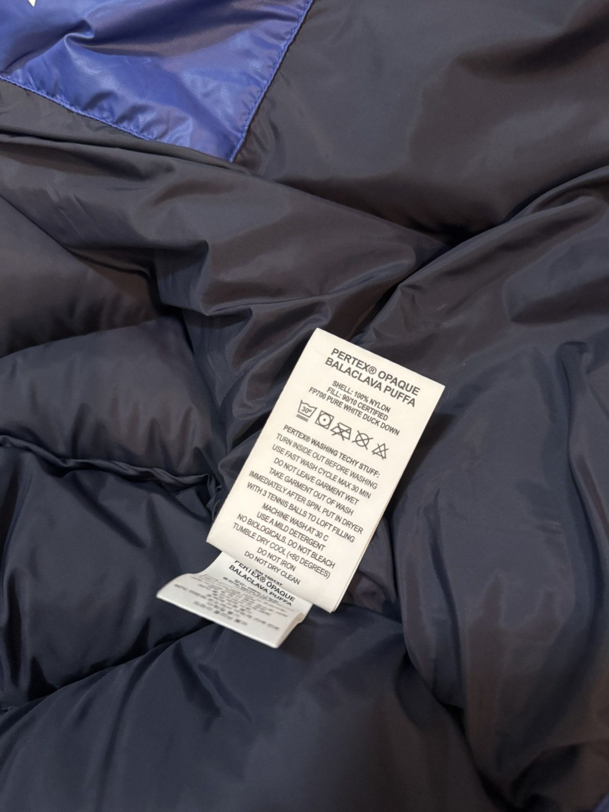 Palace PERTEX OPAQUE BALACLAVA PUFFER JACKET Size US L / EU 52-54 / 3 - 8 Thumbnail