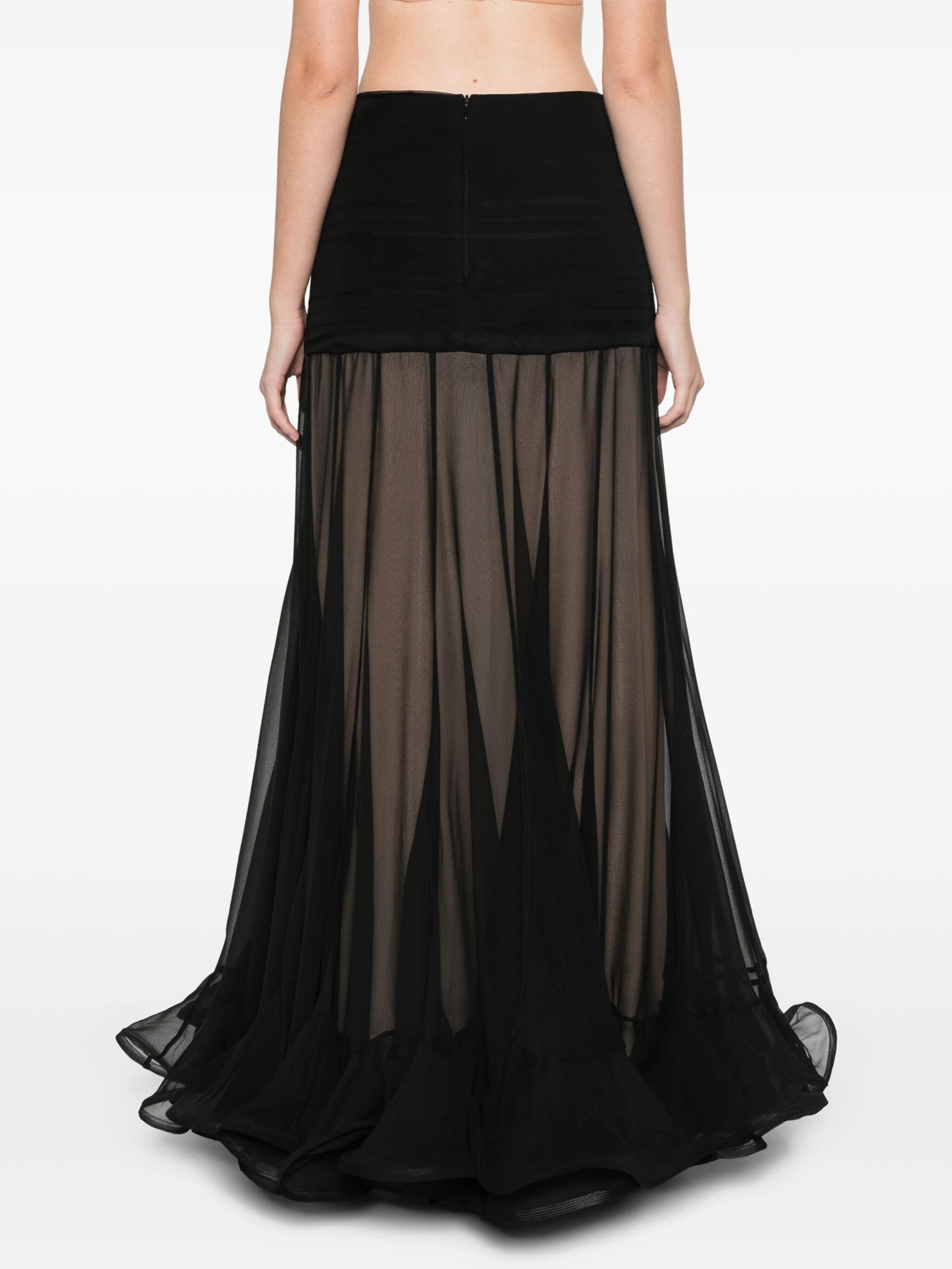 Zimmermann o1s22i1n1024 Illustration Maxi Skirt in Black Size 28" / US 6 / IT 42 - 4 Thumbnail