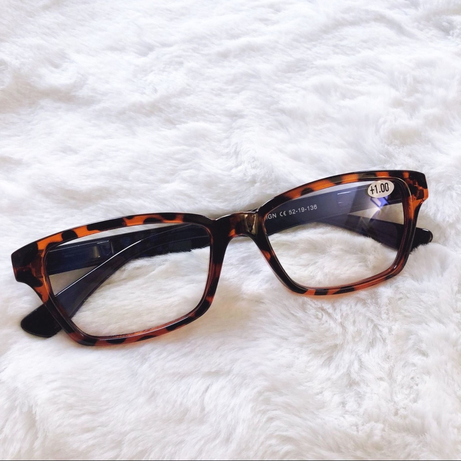 Other Alek Brown Pattern Reader Blue Light Glasses Size ONE SIZE - 5 Thumbnail