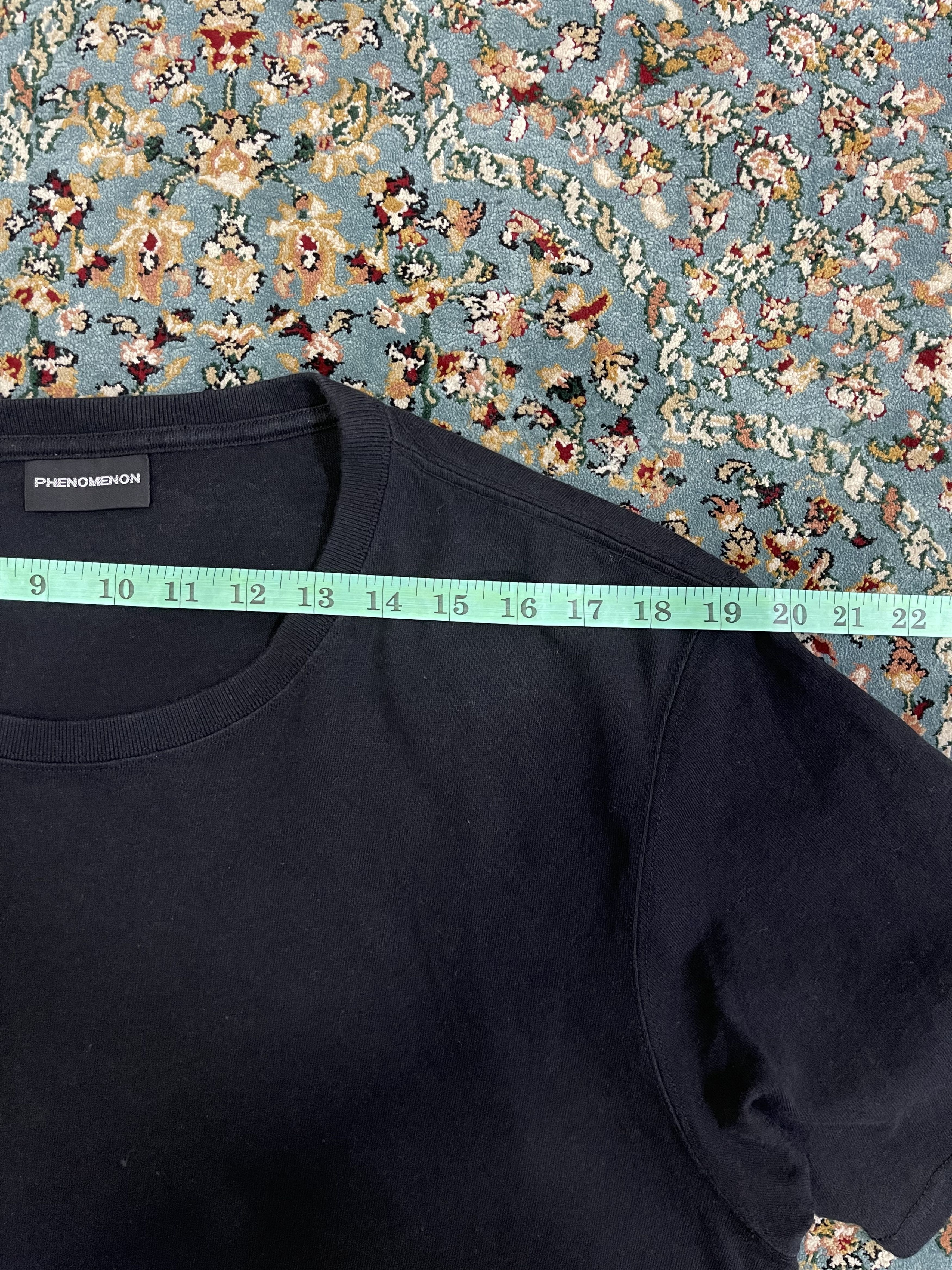 PHENOMENON SS2015 Phenomenon 2 Type Materials Black T-Shirt “88” Size US M / EU 48-50 / 2 - 6 Thumbnail