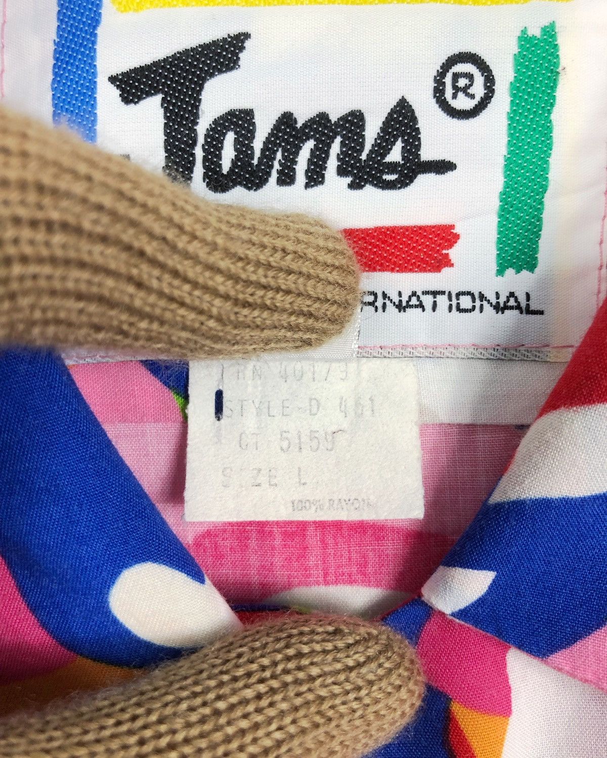 Jams World Rare Vintage Jams World Hawaiian Rayon Shirt Made in USA Size US L / EU 52-54 / 3 - 8 Thumbnail