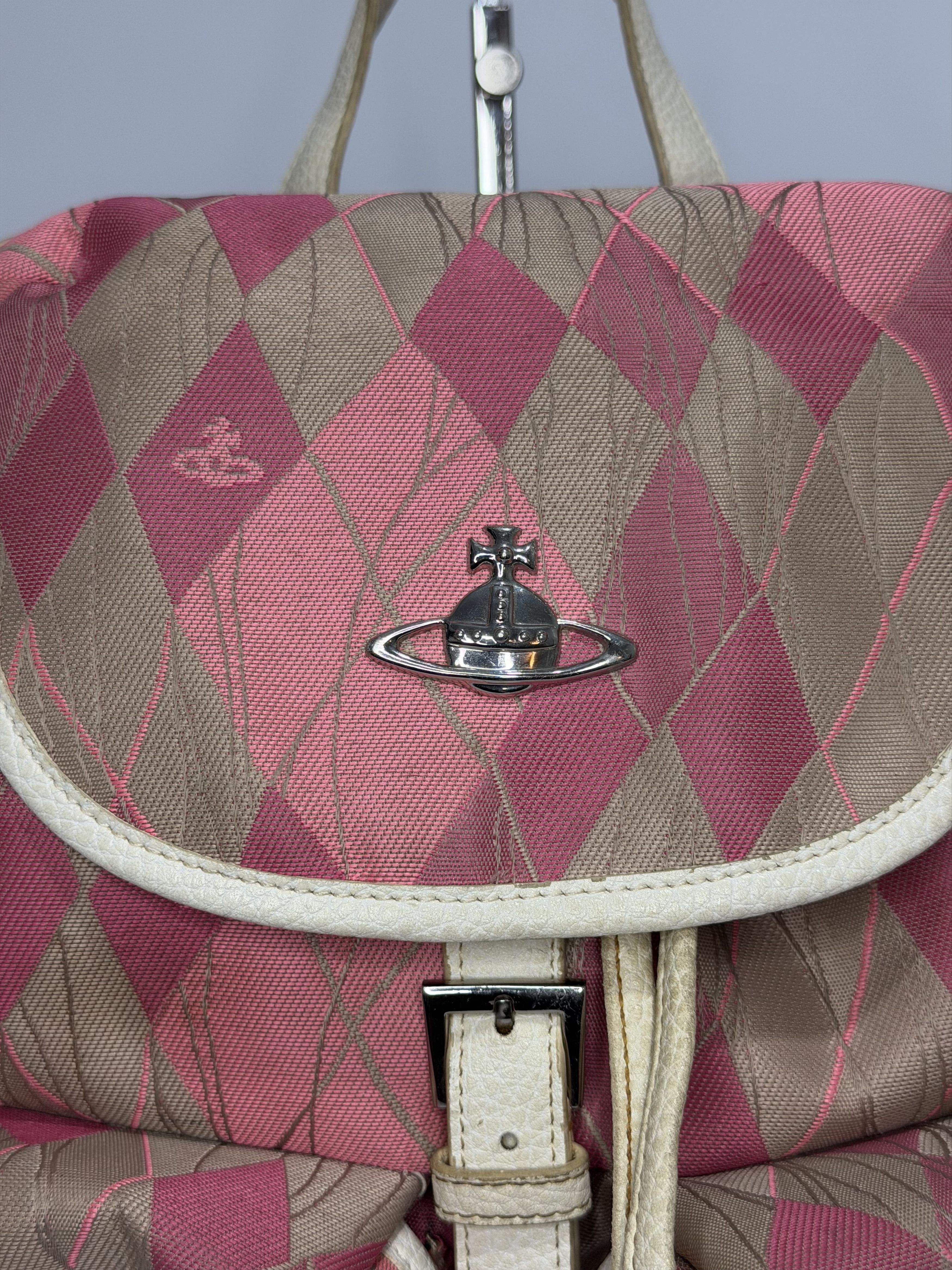 Vivienne Westwood VIVIENNE WESTWOOD DERBY CHECKED BACKPACK Size ONE SIZE - 3 Thumbnail