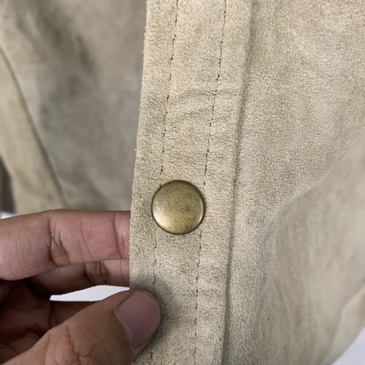 Japanese Brand Japanese Brand Eezan Suede Leather Jacket Size US M / EU 48-50 / 2 - 14 Thumbnail