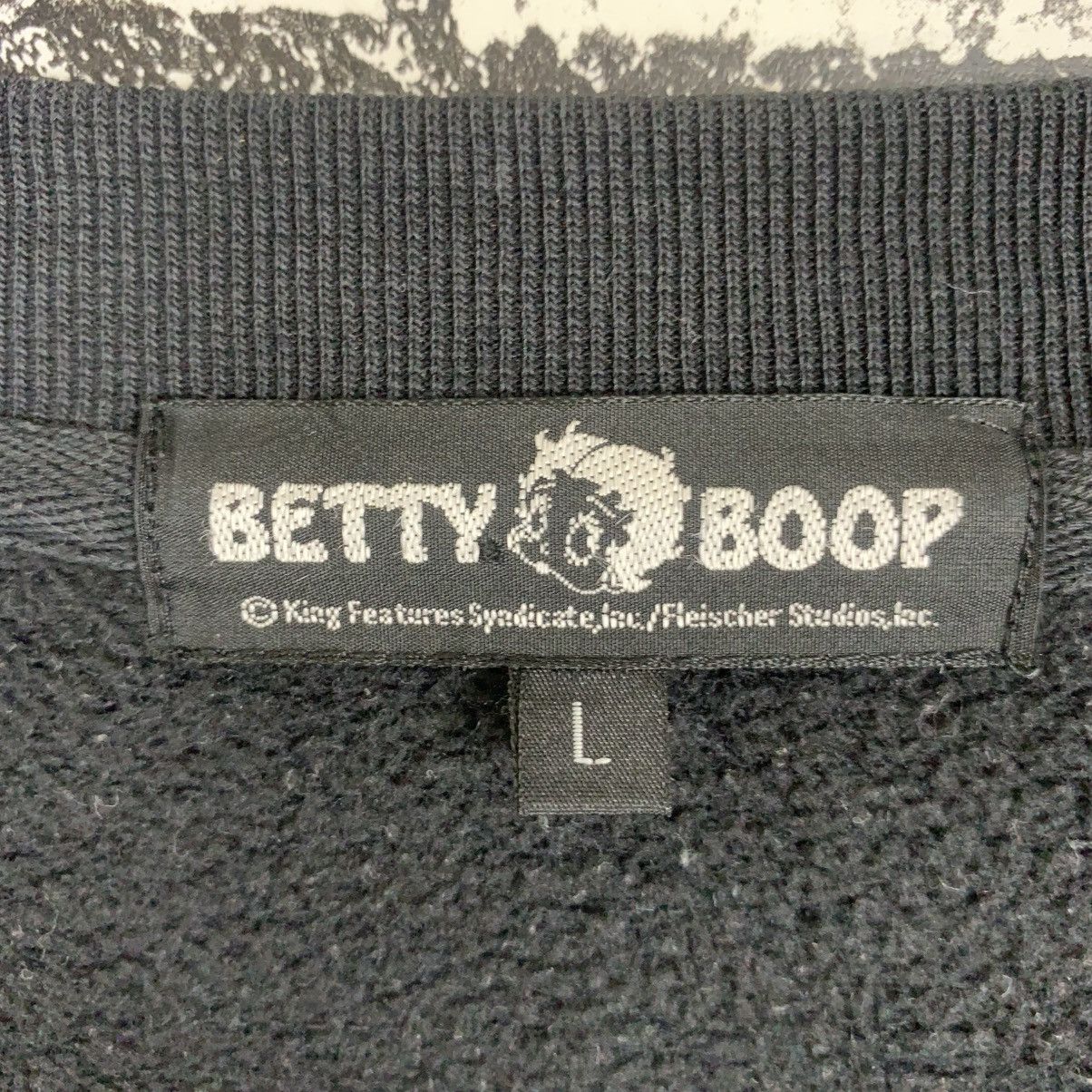 Designer × Vintage Betty Boop Big Print Longsleeve Betty Boop Sweatshirt Size L / US 10 / IT 46 - 9 Thumbnail