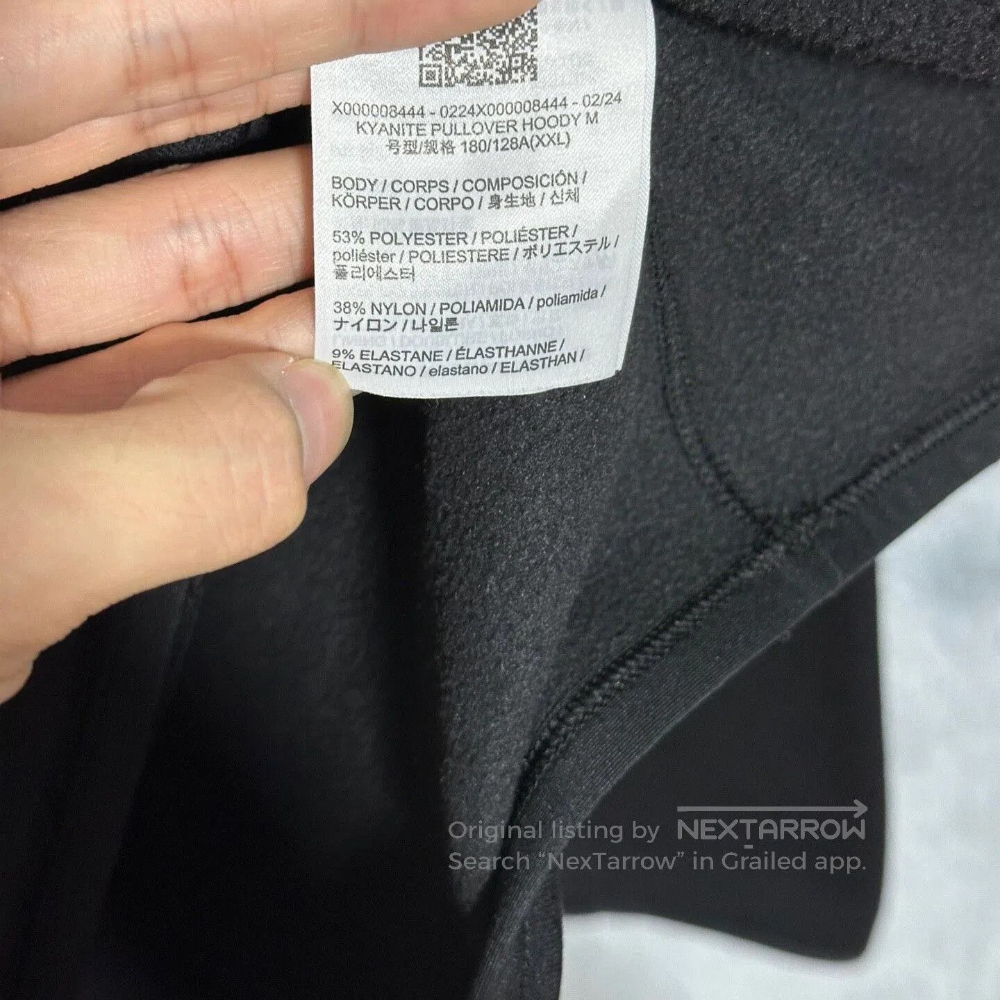 Arc'teryx arcteryx kyanite pullover hoody black XXL. Size US XXL / EU 58 / 5 - 5 Thumbnail