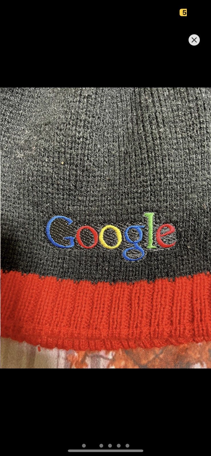 Vintage ***FINAL DROP***RARE GOOGLE PROMO BEANIE O/S Size ONE SIZE - 2 Thumbnail