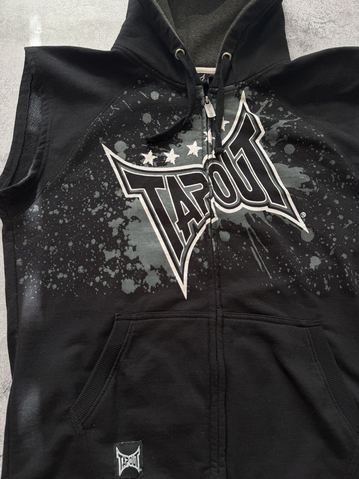 Tapout Vintage Tapout Vest Hoodie size XL Size US XL / EU 56 / 4 - 4 Thumbnail