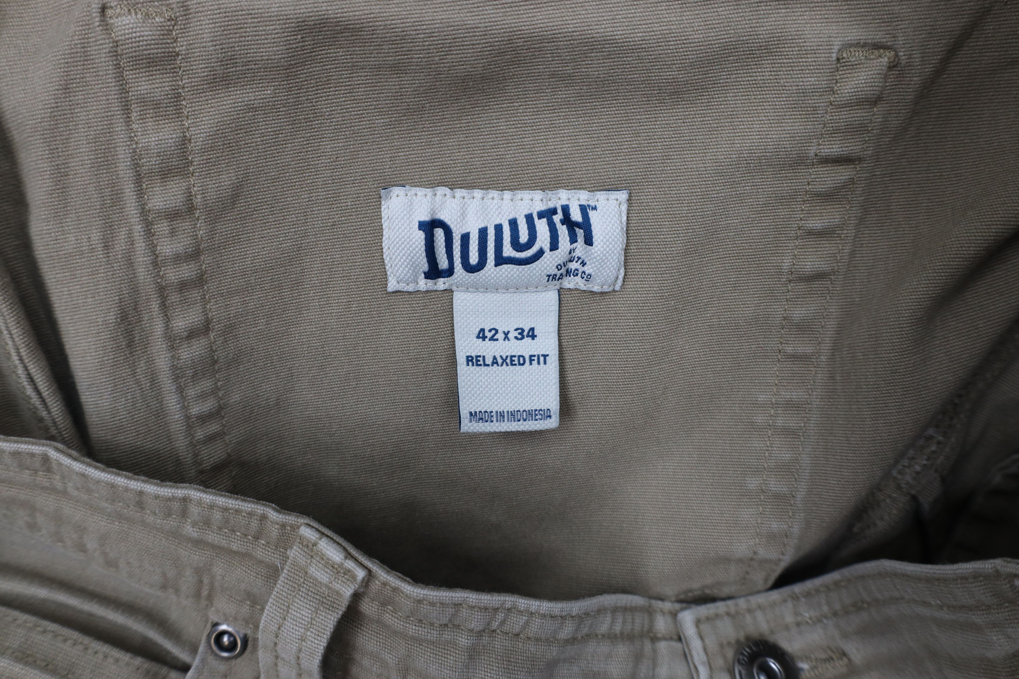 Duluth Trading Company × Vintage Duluth Trading Co Relaxed Fit Flex Firehose Canvas Pants Size US 42 / EU 58 - 8 Thumbnail