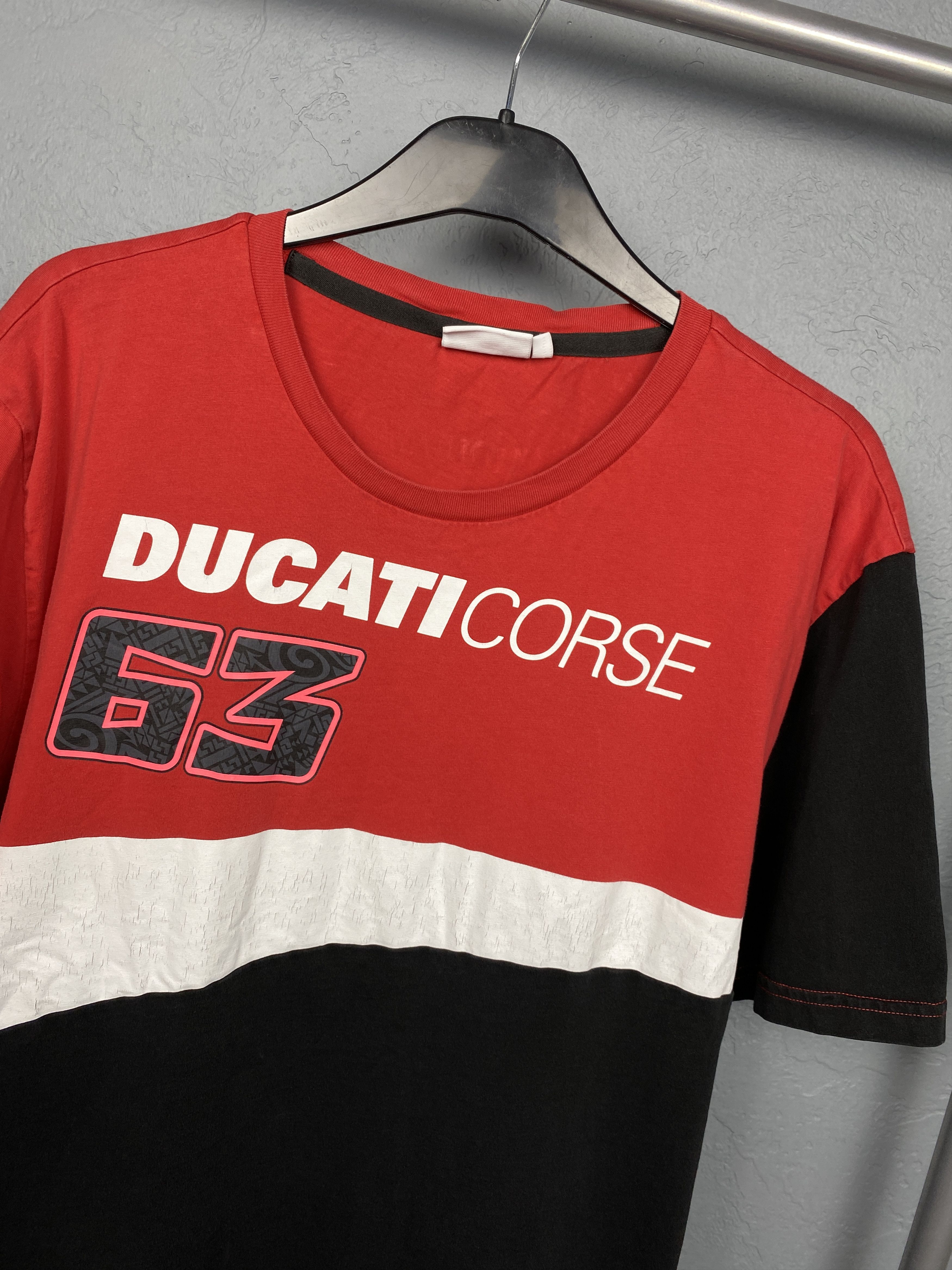 Ducati Ducati Racing Team Vintage Mens Crew Neck T-Shirt Size US XXL / EU 58 / 5 - 2 Thumbnail