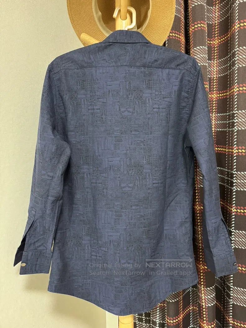 Hermes Hermes size 39 Shirt with classic dark patterns, special pr Size US M / EU 48-50 / 2 - 2 Thumbnail