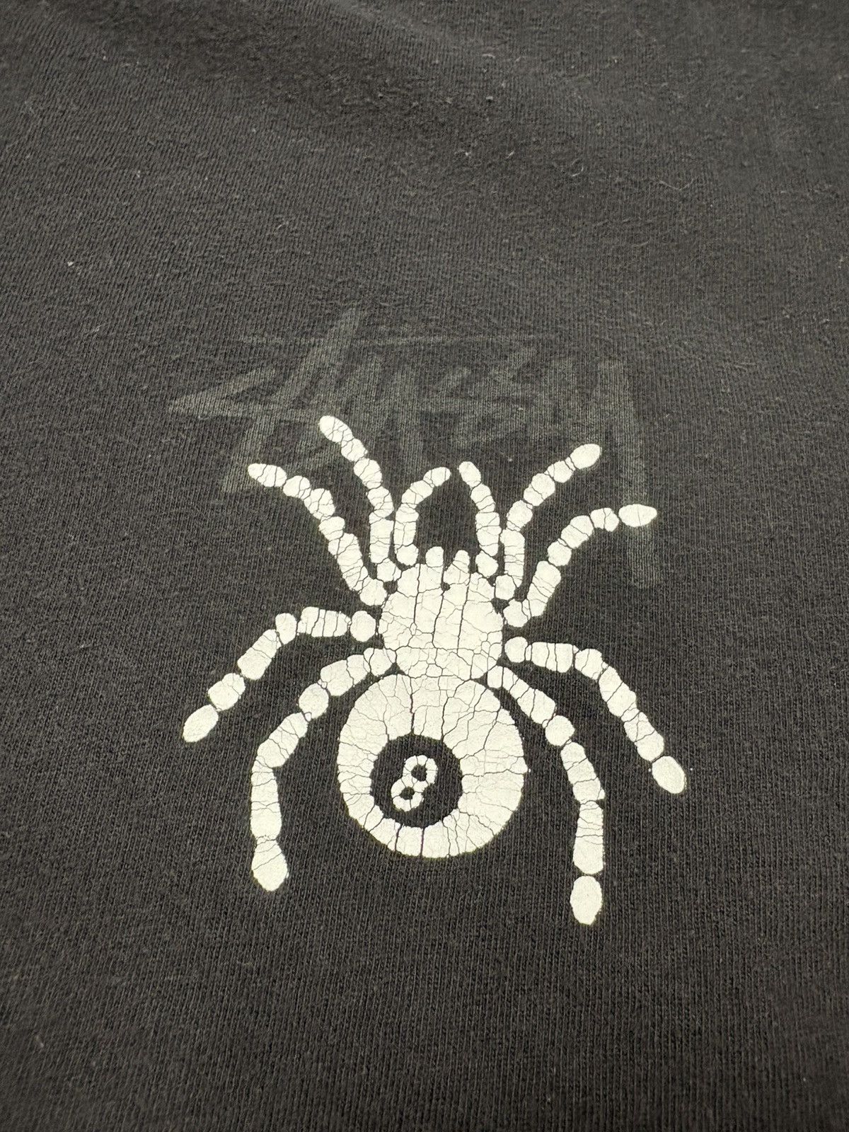Stussy Stussy 8 Ball Spider T Shirt Black Graphic Vintage Tee M Y2K Size US M / EU 48-50 / 2 - 14 Thumbnail