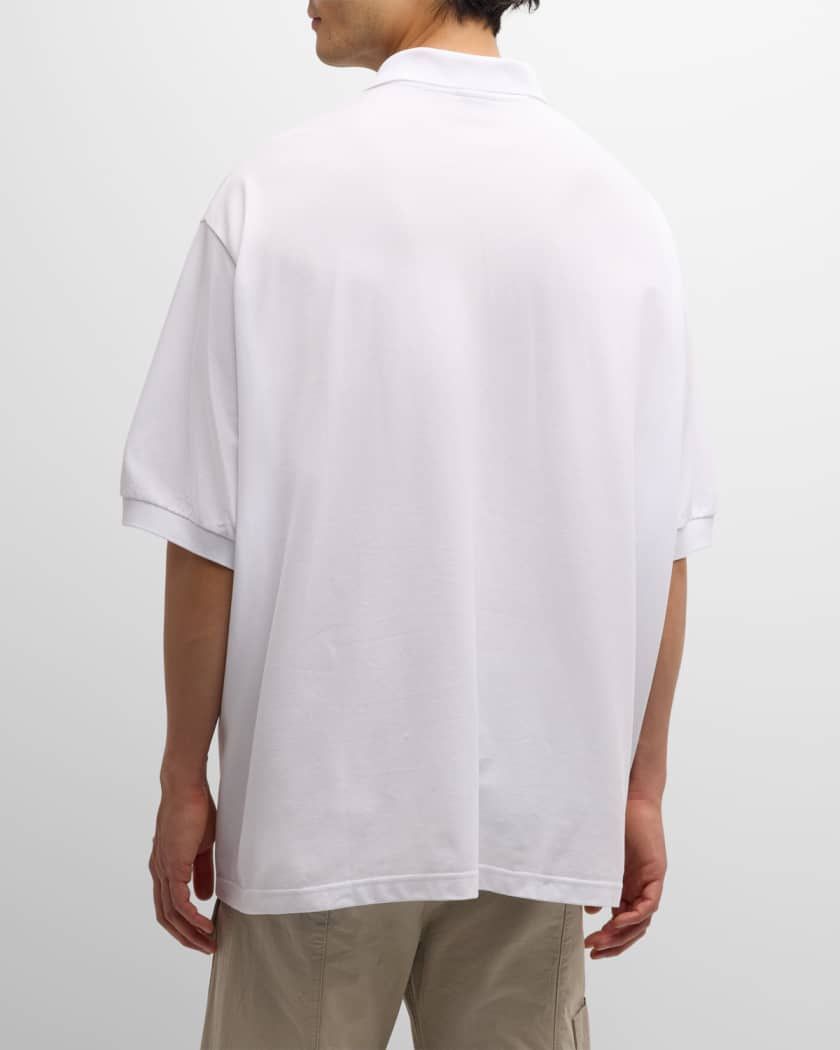 Balenciaga Balenciaga BB Classic Polo Shirt Size US XL / EU 56 / 4 - 4 Thumbnail