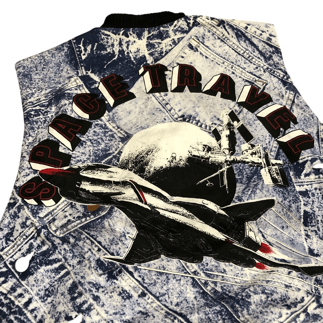 Other Japanese Space Travel Vintage Vest Size US L / EU 52-54 / 3 - 3 Thumbnail