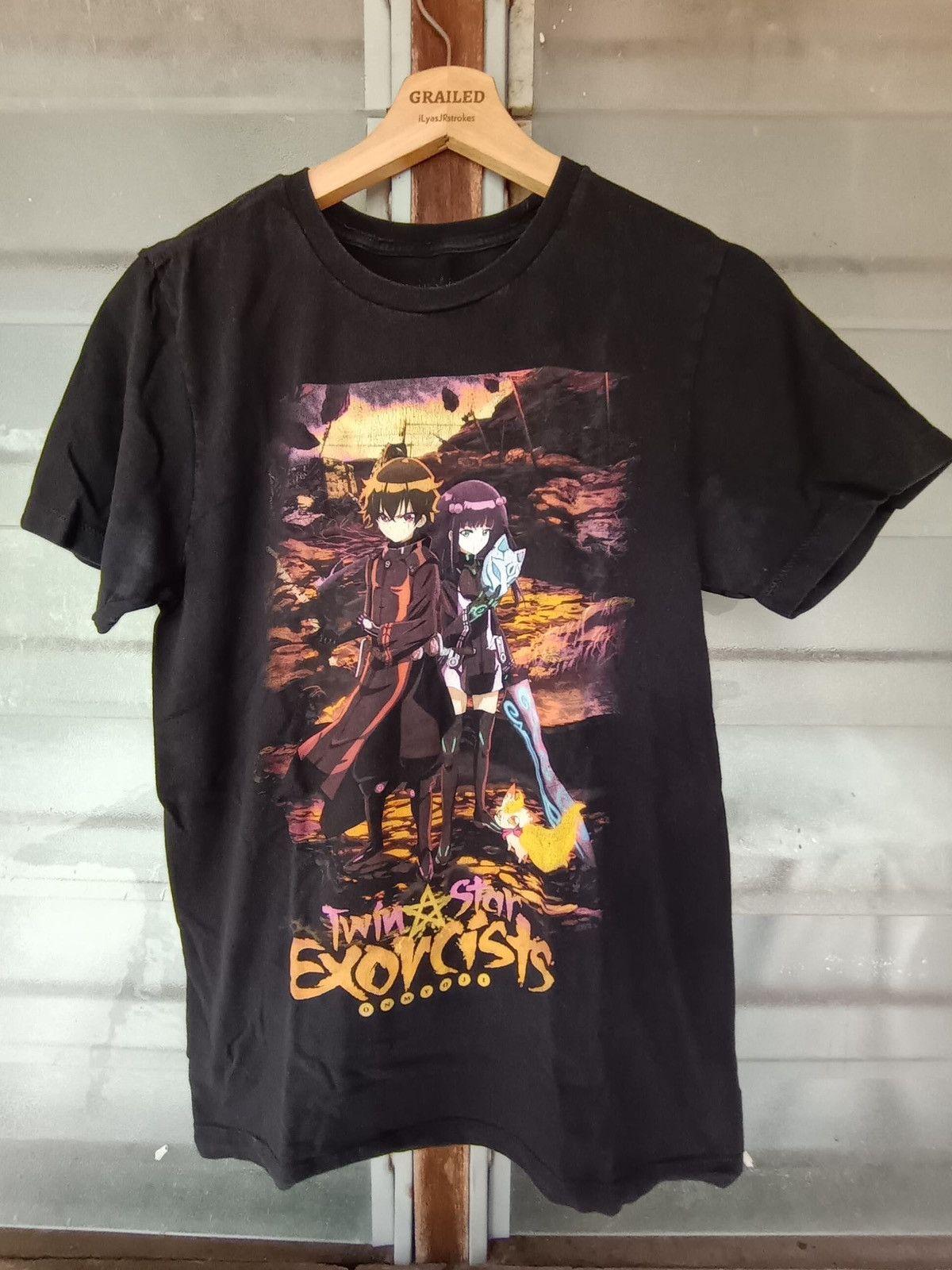 Japanese Brand Vintage Twin Star Exorcists Manga Series Anime Tee Size US S / EU 44-46 / 1 - 3 Thumbnail