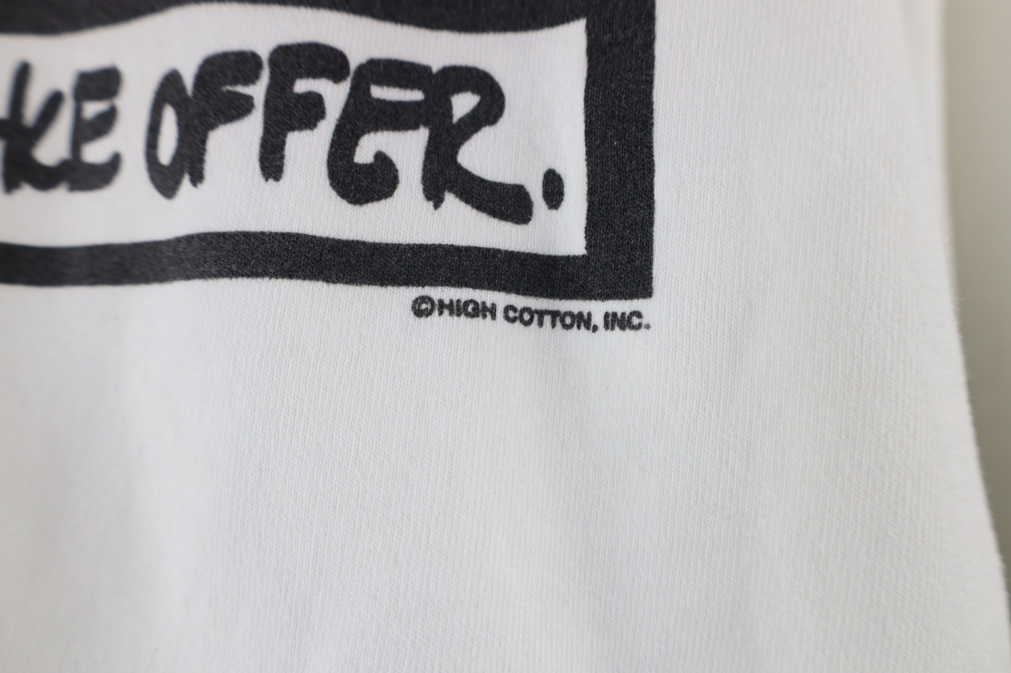 Vintage Vintage 90s Year Old One Owner Needs Parts Sweatshirt White Size US XXL / EU 58 / 5 - 7 Thumbnail