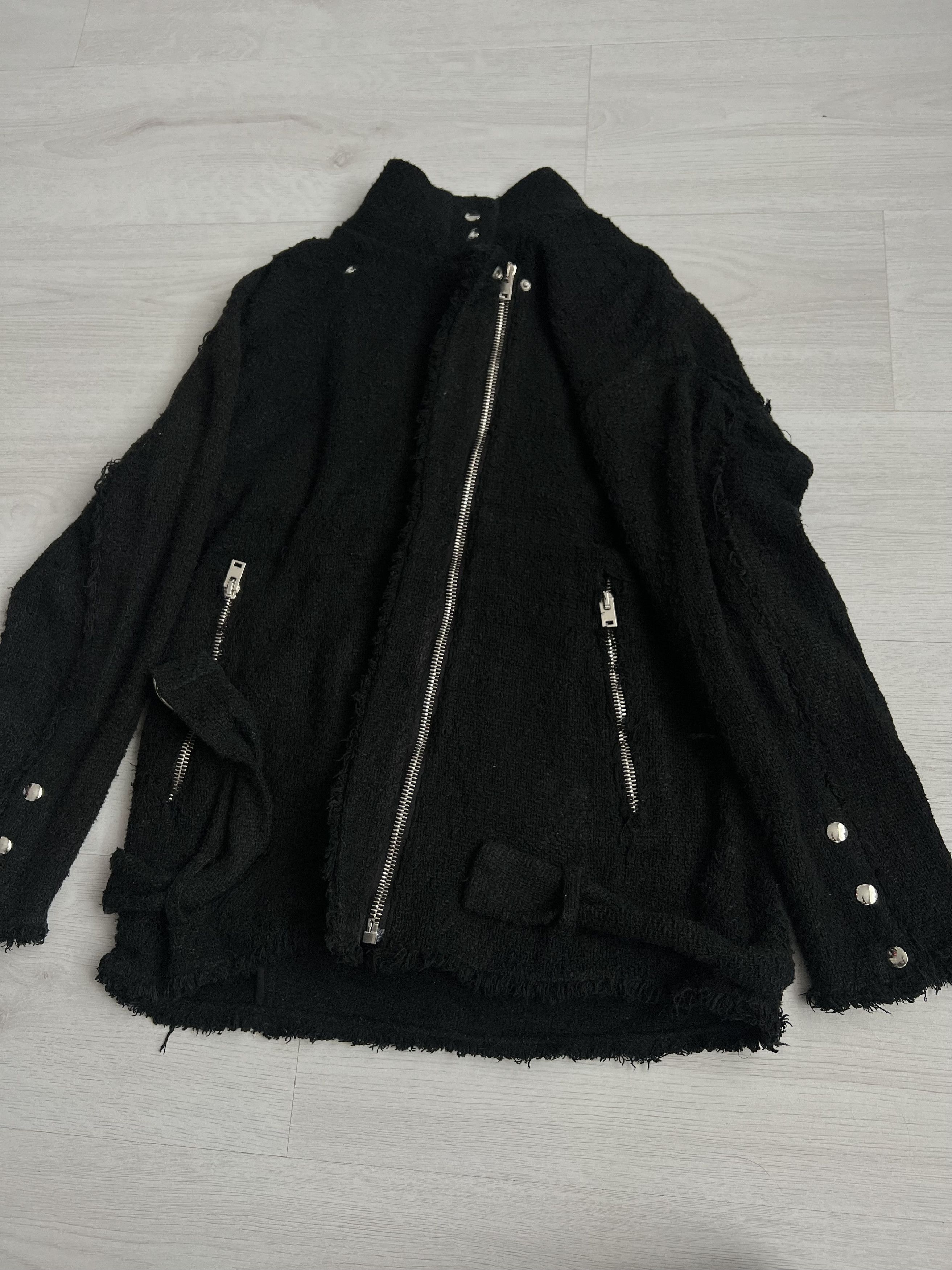 Iro Iro Jacket Ripped Effect Dorothea Size XS / US 0-2 / IT 36-38 - 3 Thumbnail