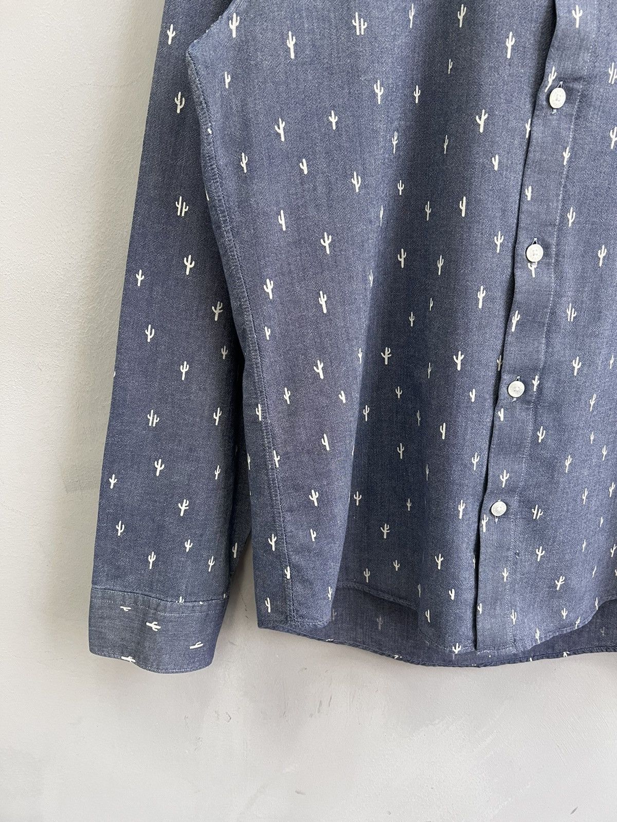 Kenzo Kenzo Shirt button up Streetwear Cactus Print Size US L / EU 52-54 / 3 - 2 Thumbnail