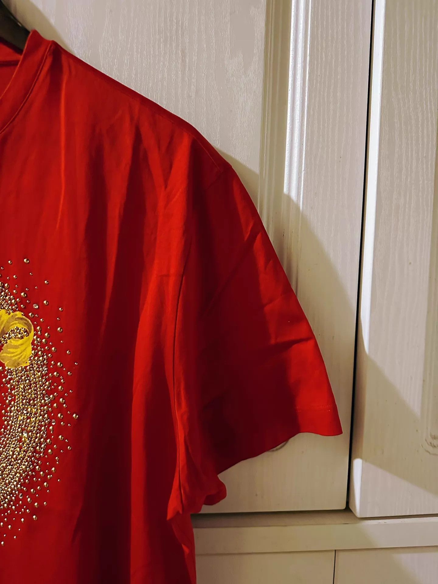 Versace Versace Medusa Diamond Embroidered Chain Tee 2XL Size US XXL / EU 58 / 5 - 6 Thumbnail