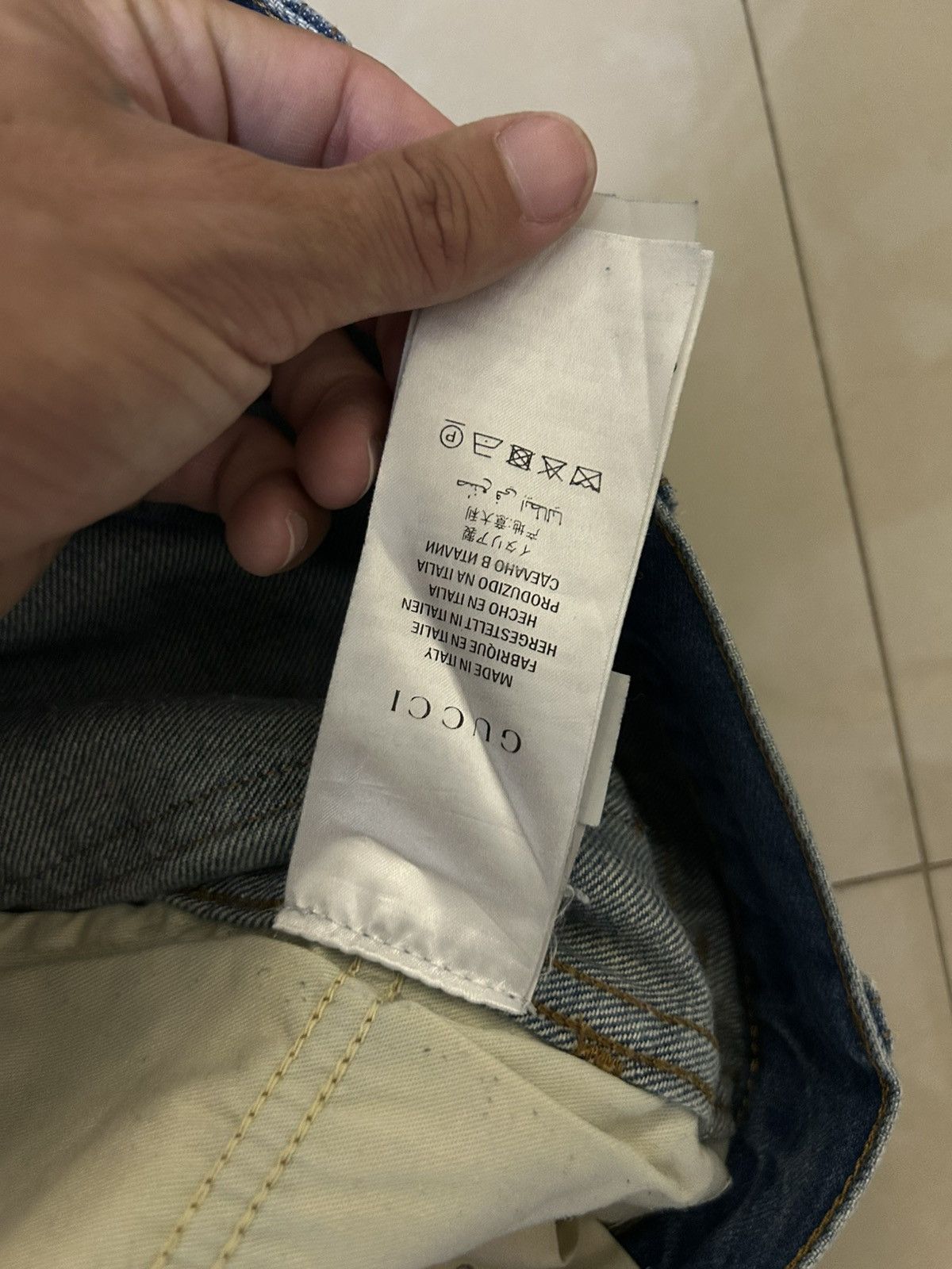 Gucci Gucci snake denim Size US 32 / EU 48 - 3 Thumbnail