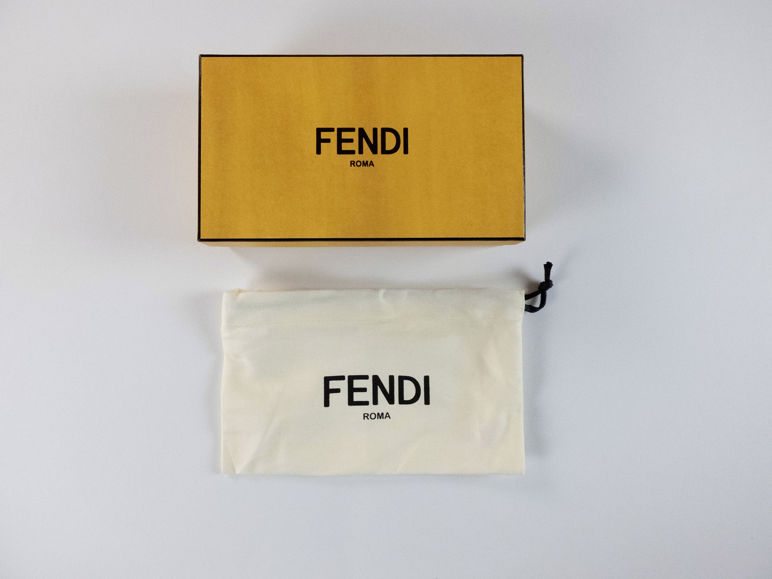 Fendi FENDI brown yellow squirrel figure FF logo leather bag charm Size ONE SIZE - 10 Thumbnail