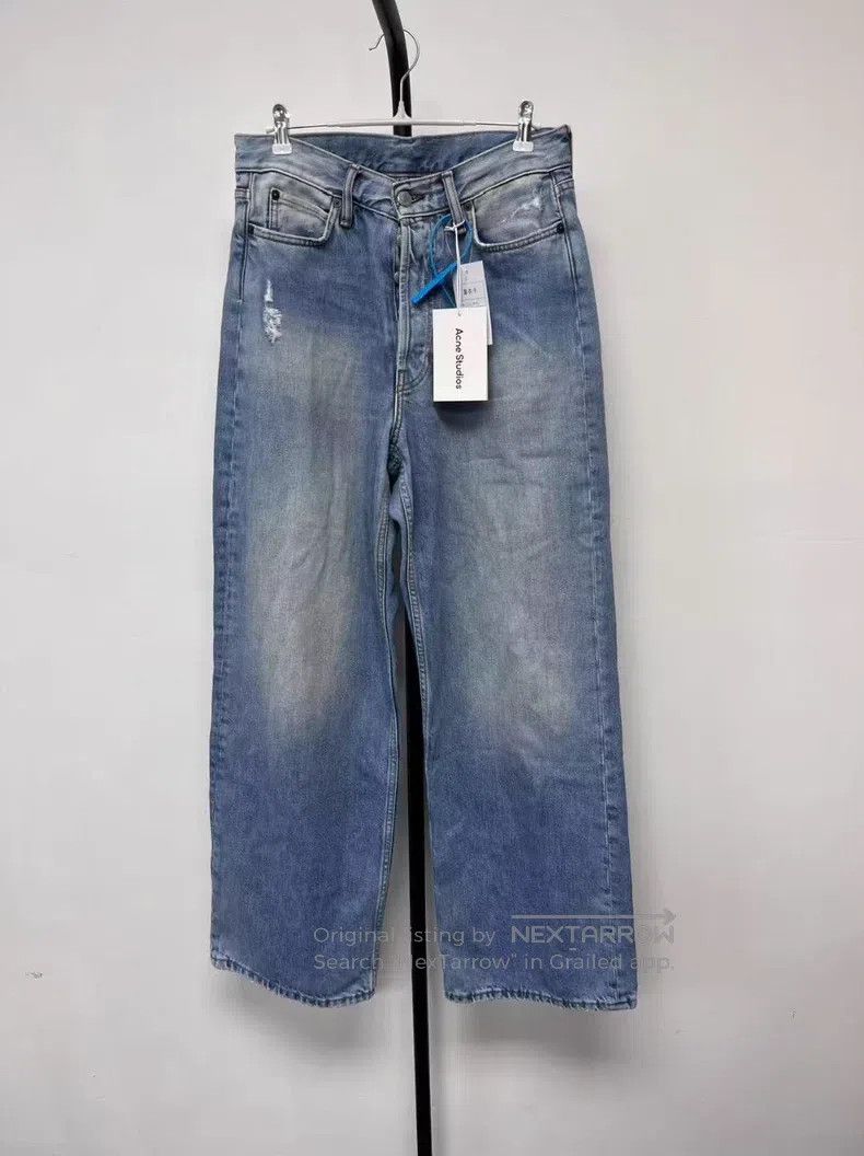 Acne Studios Acne Studios Washed Cleanfit Non-Stretchy Low-Waist Loose Size US 28 / EU 44 - 1 Thumbnail