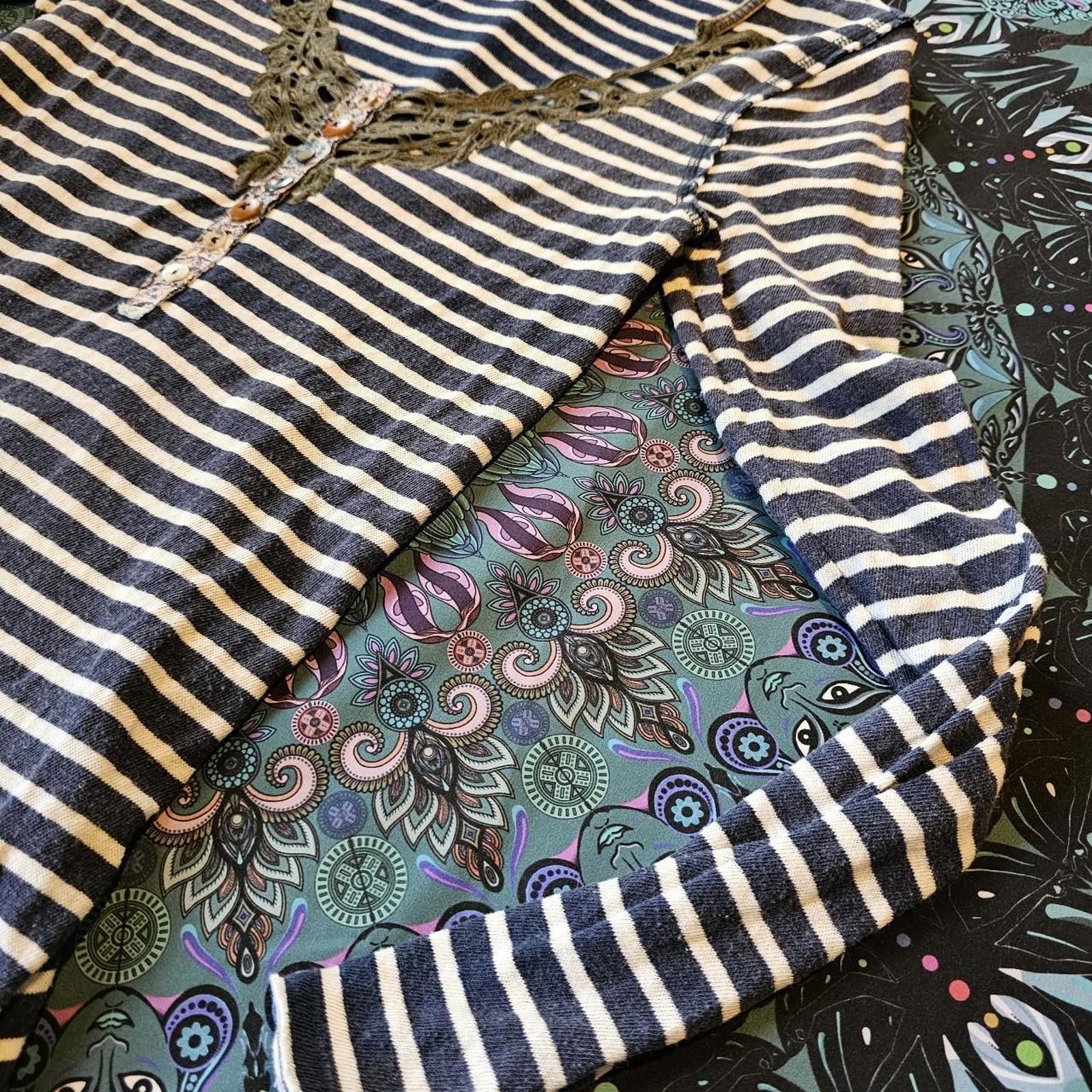 Designer We The Free Women's Boho Style Shirt Size M / US 6-8 / IT 42-44 - 6 Thumbnail